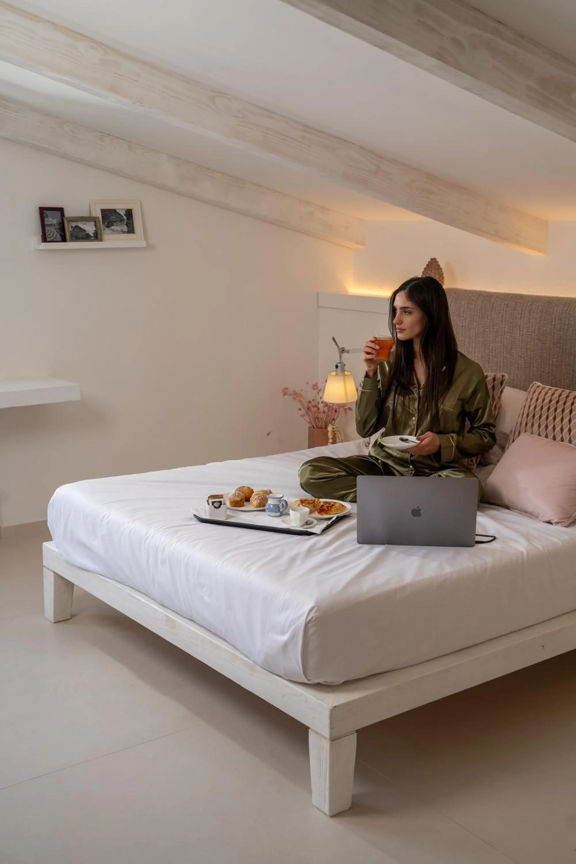 Bed in MelRose Relais