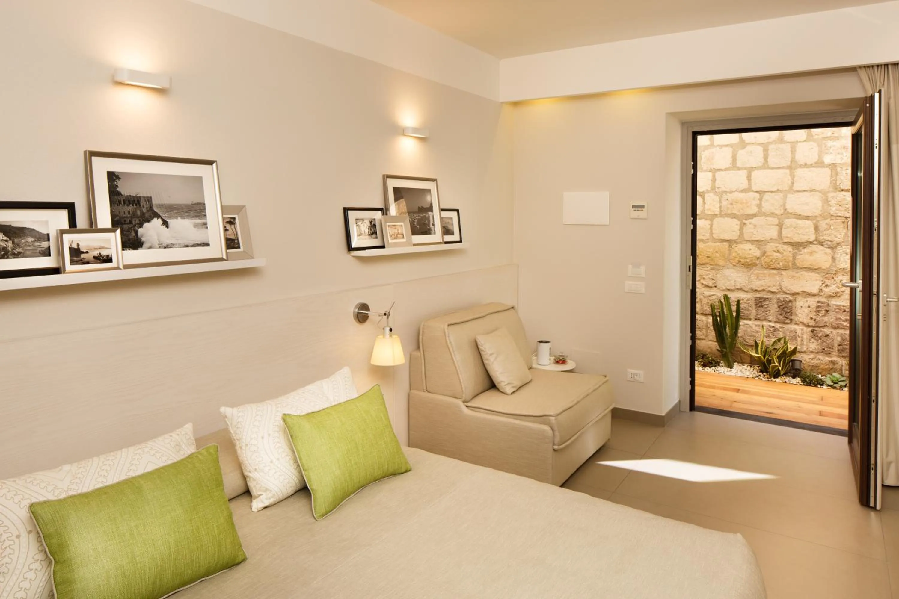 Bed in MelRose Relais