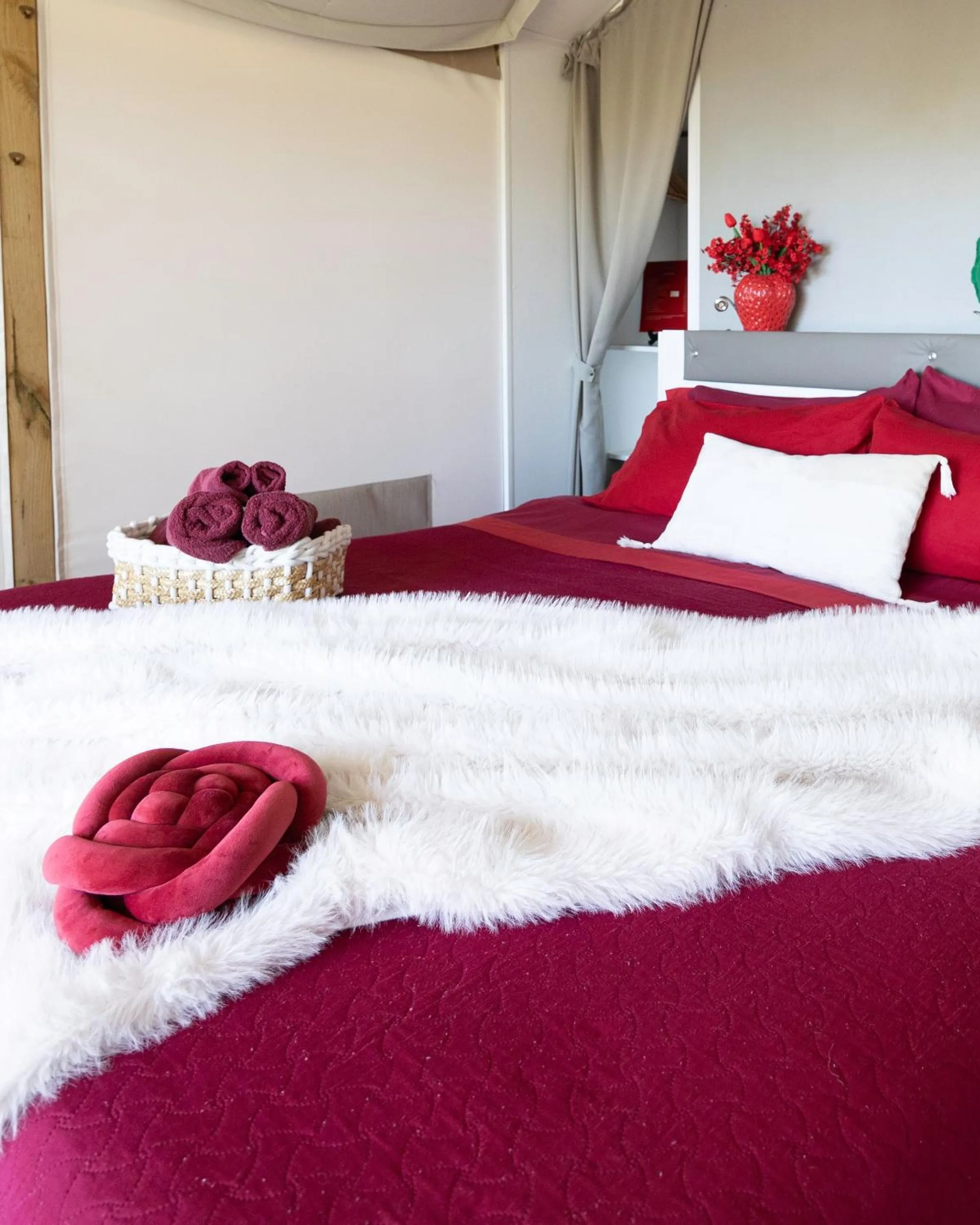 Bed in Ciriga Sicily Glamping