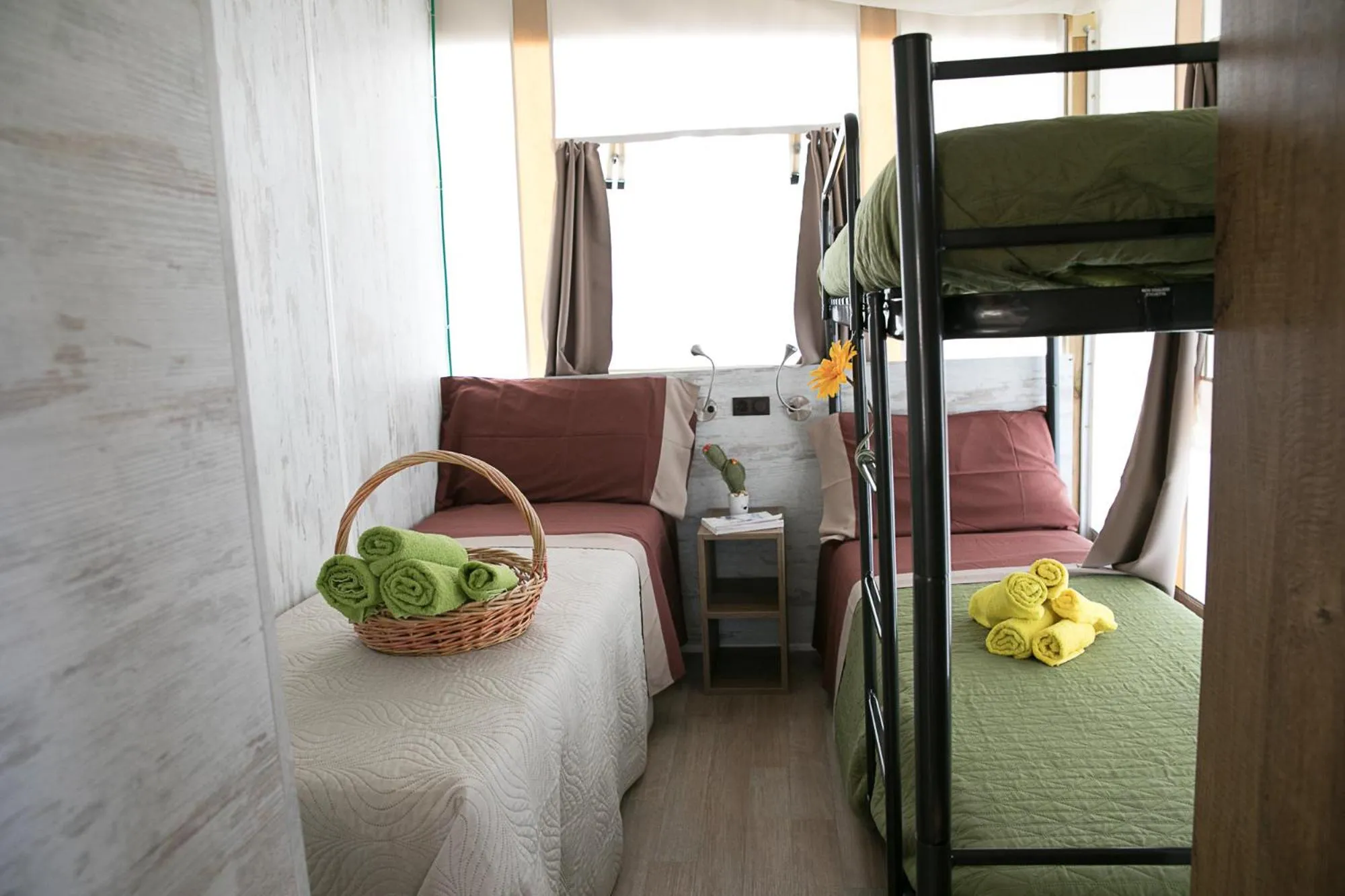 Bed in Ciriga Sicily Glamping