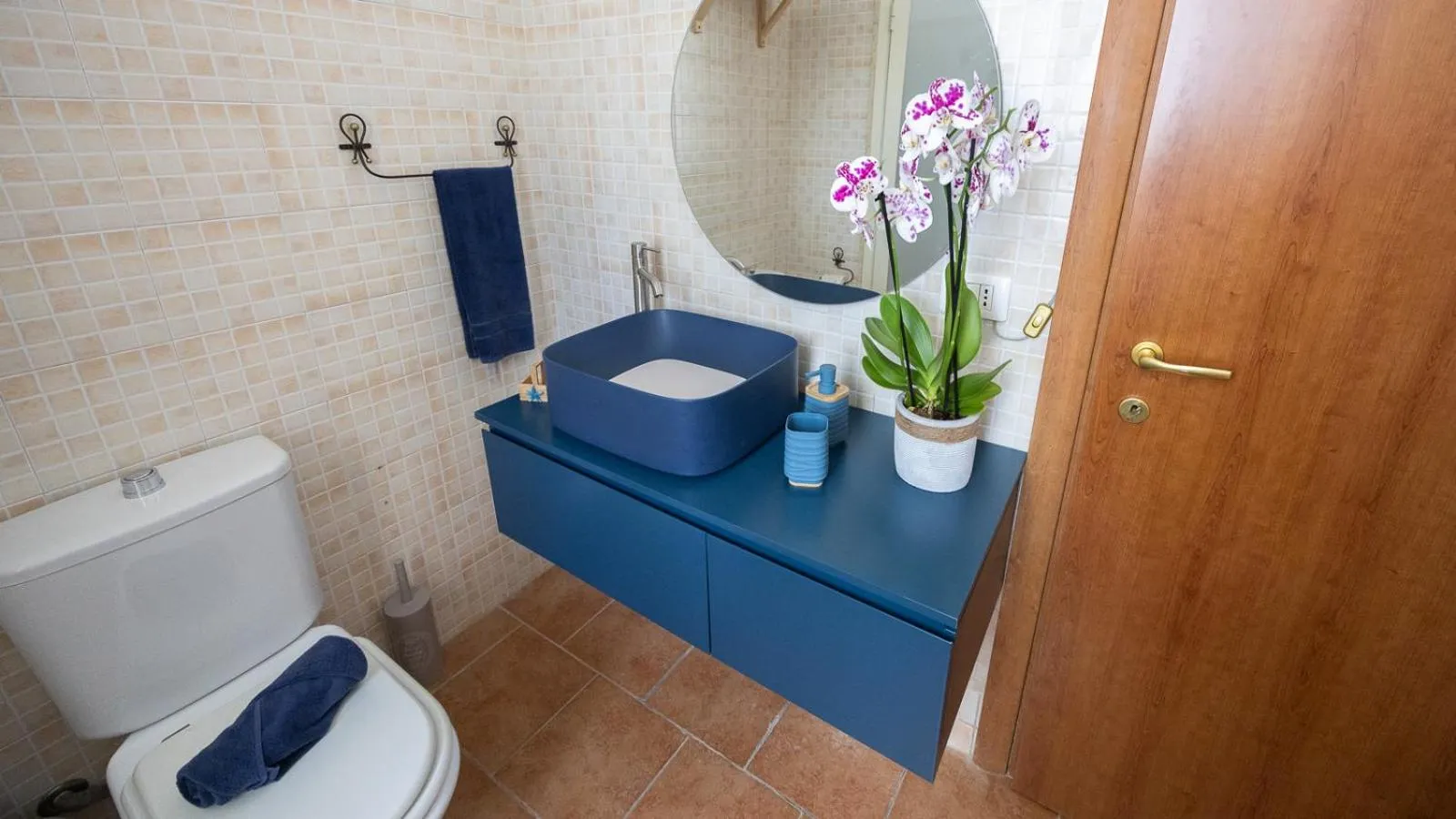 Bathroom in Ciriga Sicily Glamping