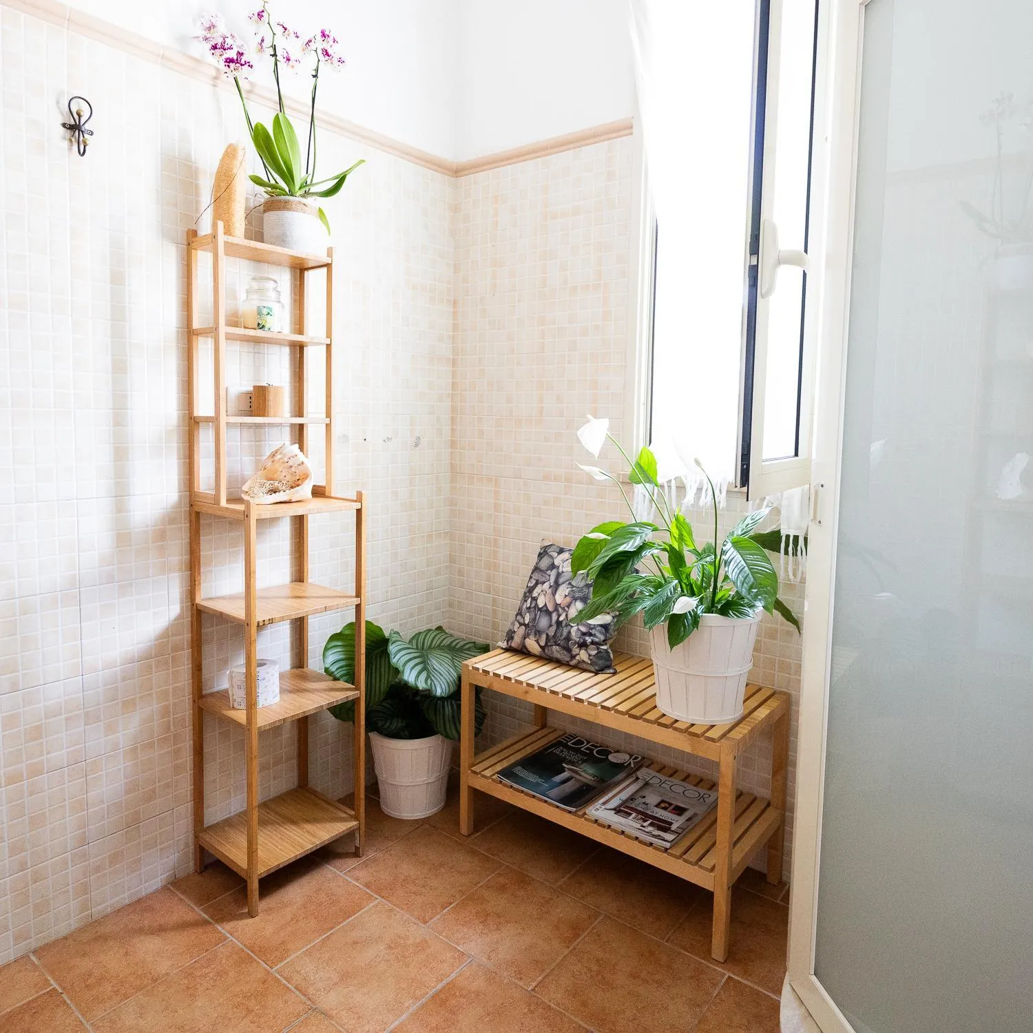 Bathroom in Ciriga Sicily Glamping