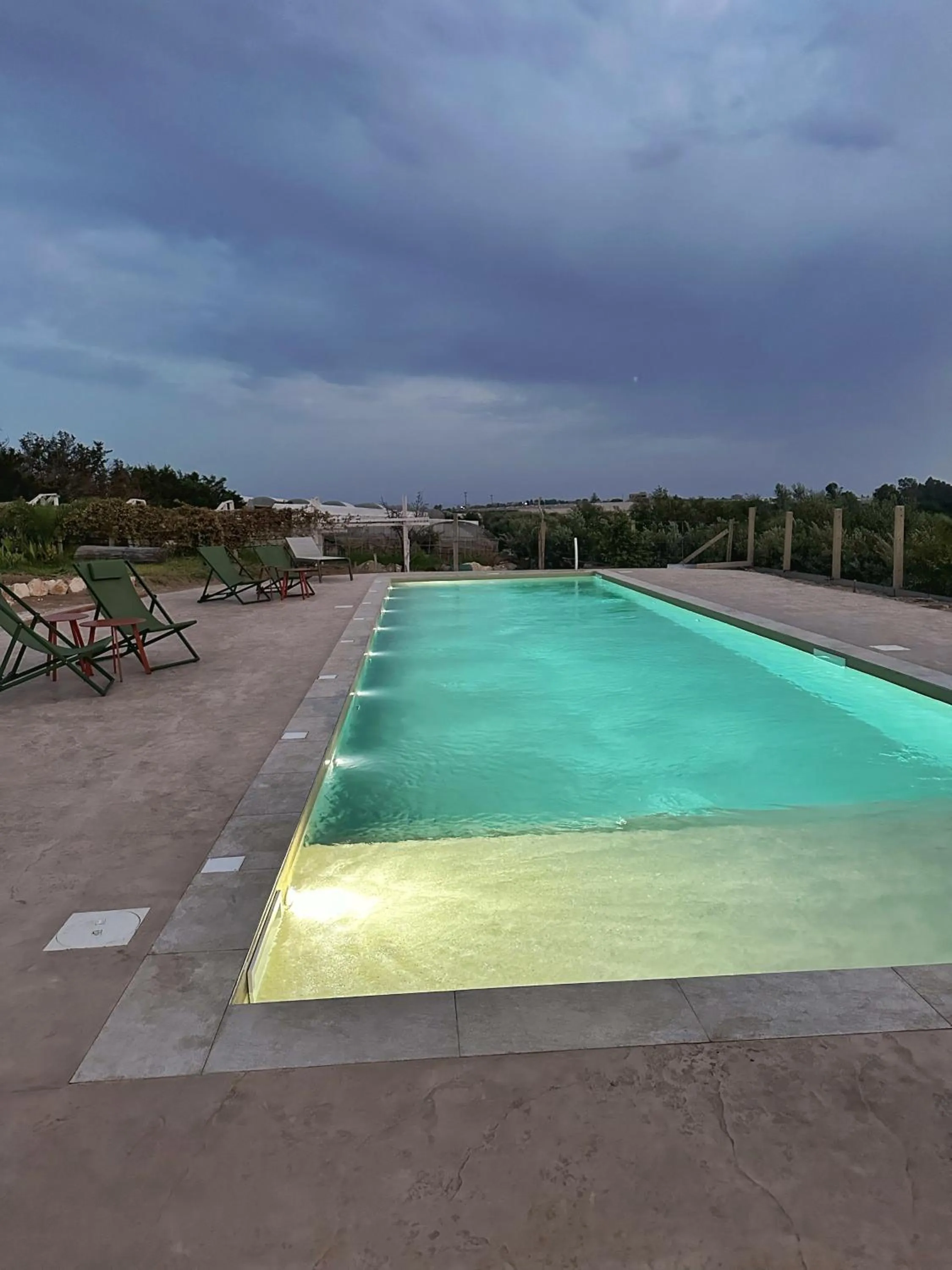 Swimming pool in Ciriga Sicily Glamping