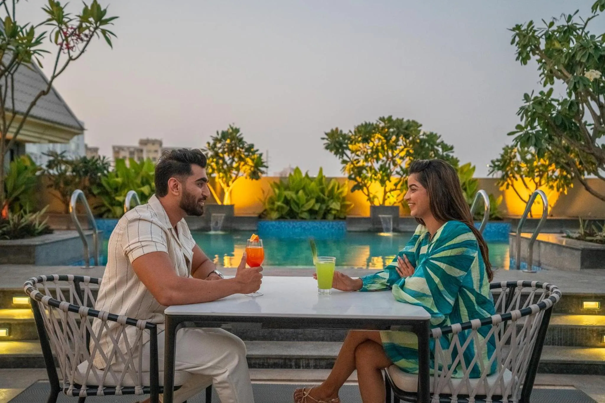 Pool view in Radisson Blu Pune Hinjawadi