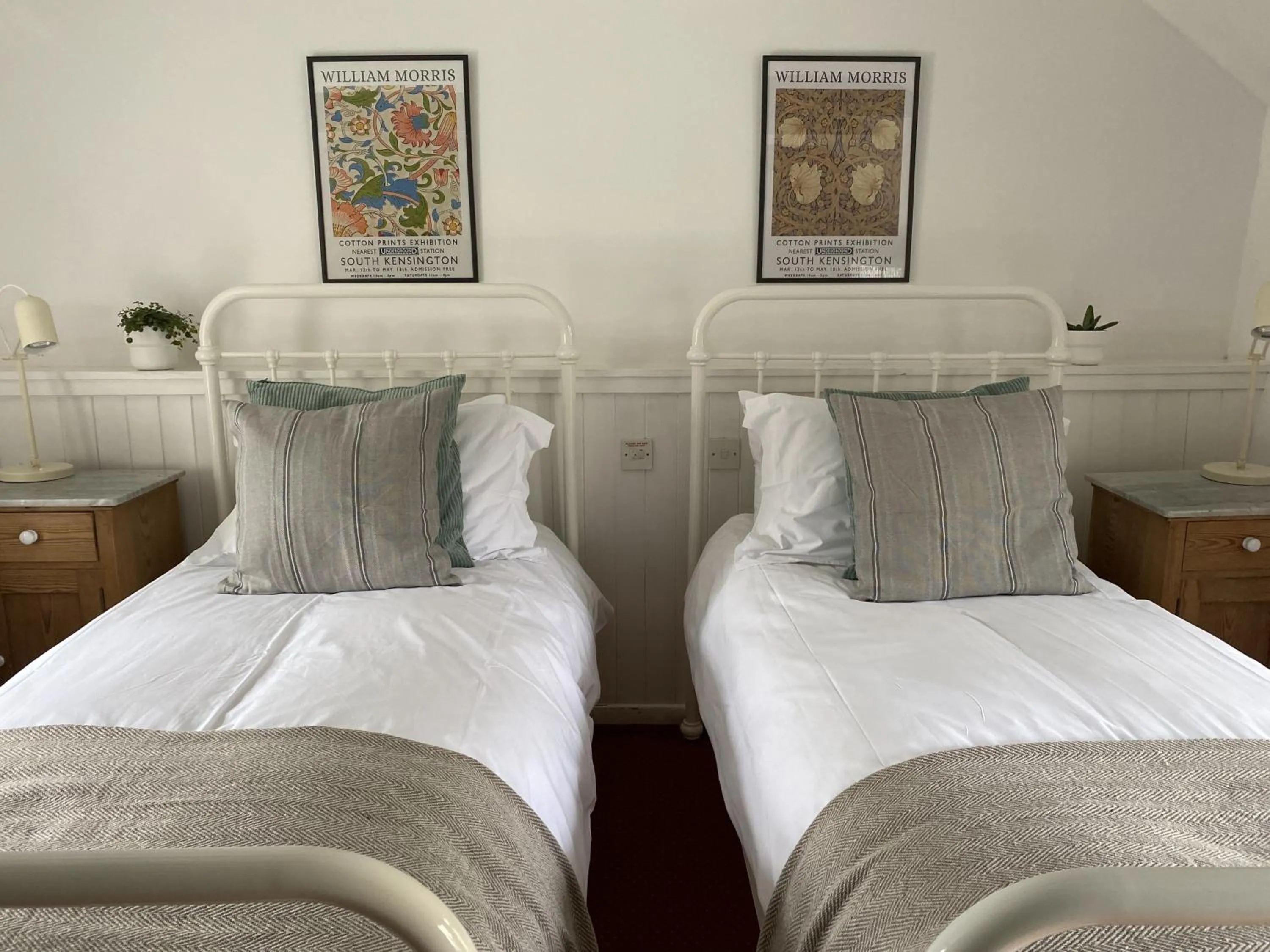 Bed in The Crown Inn