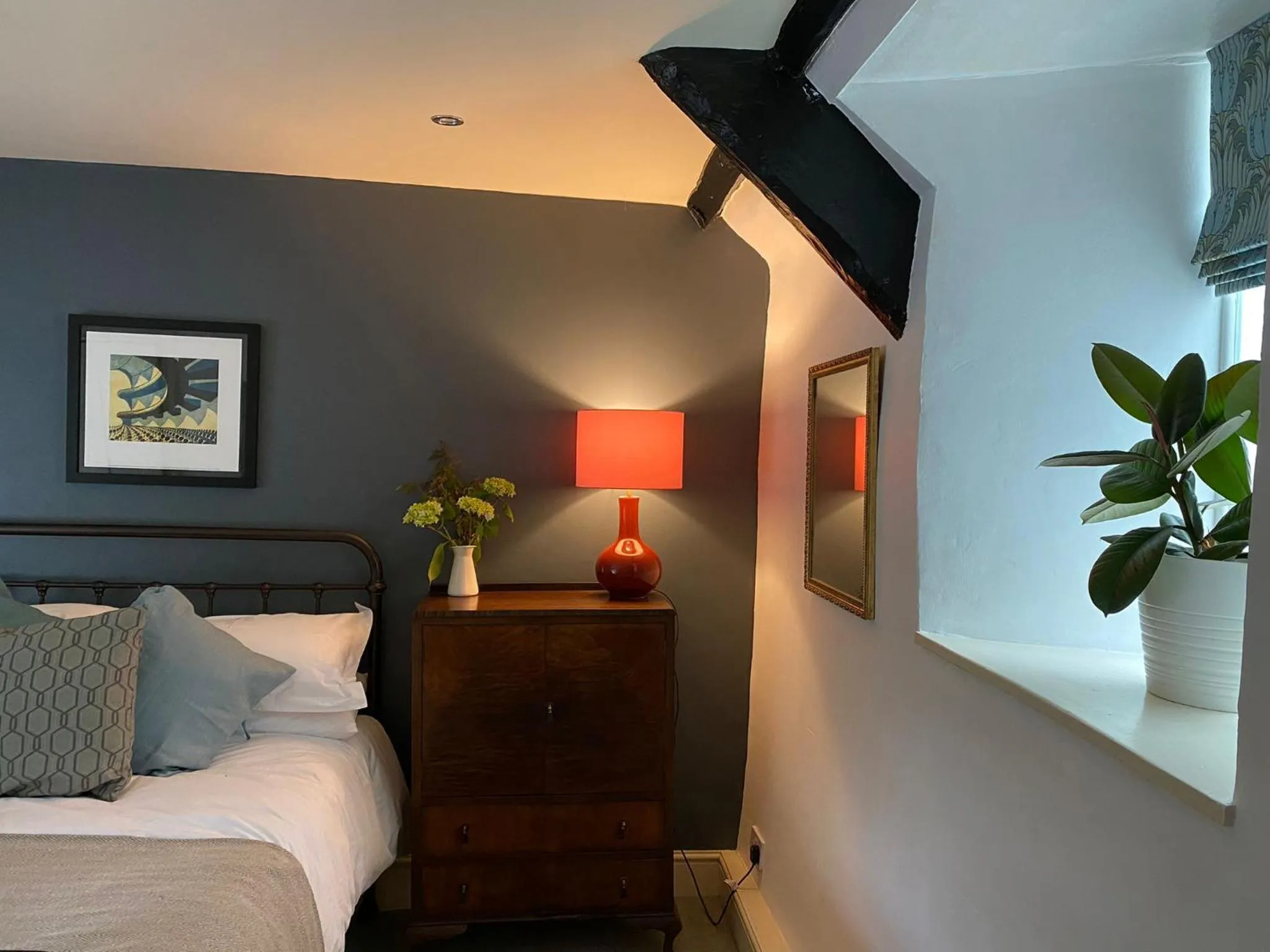 Bed in The Crown Inn