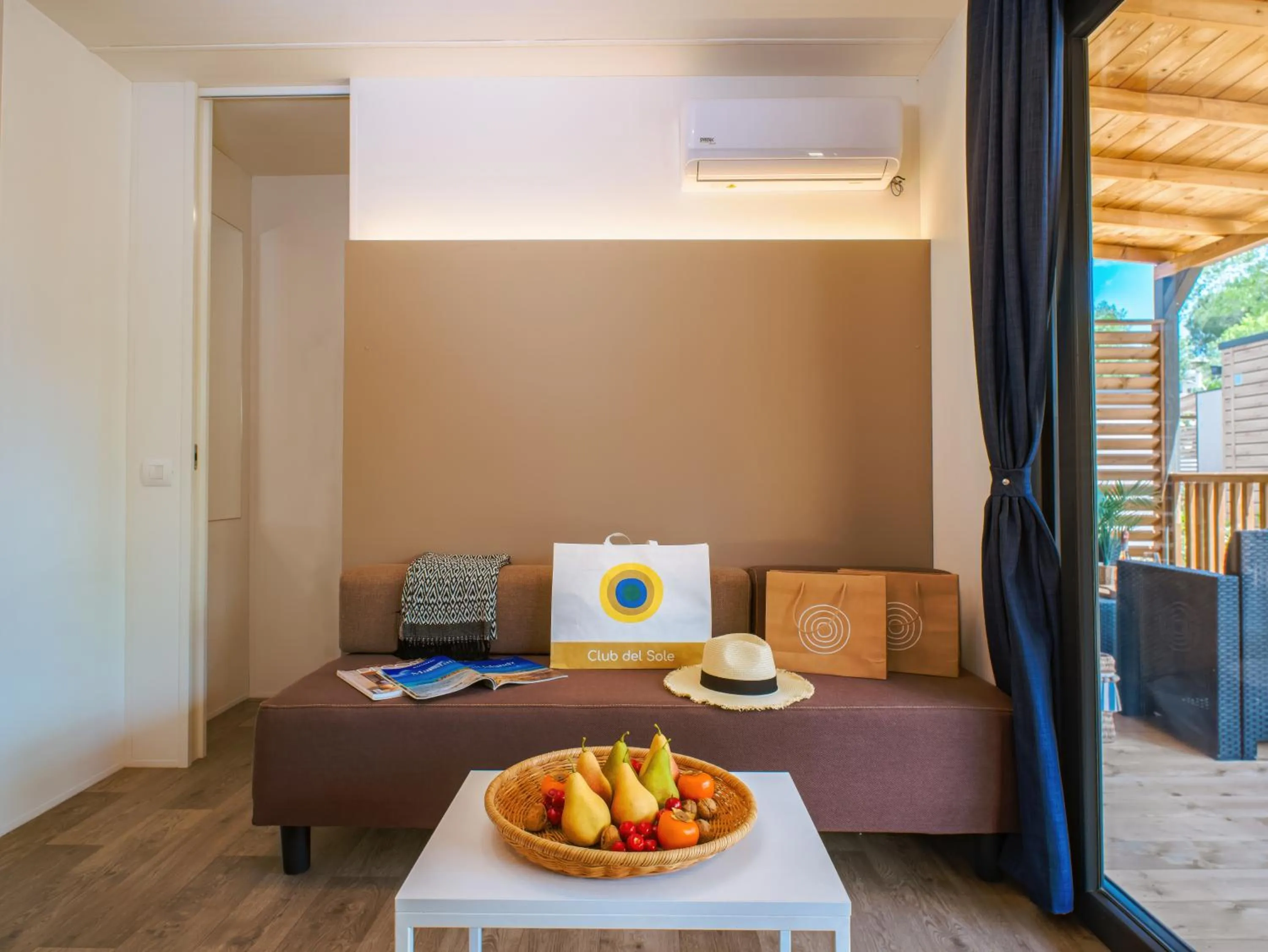 Living room in Club del Sole Val di Fiemme Easy Camping Village