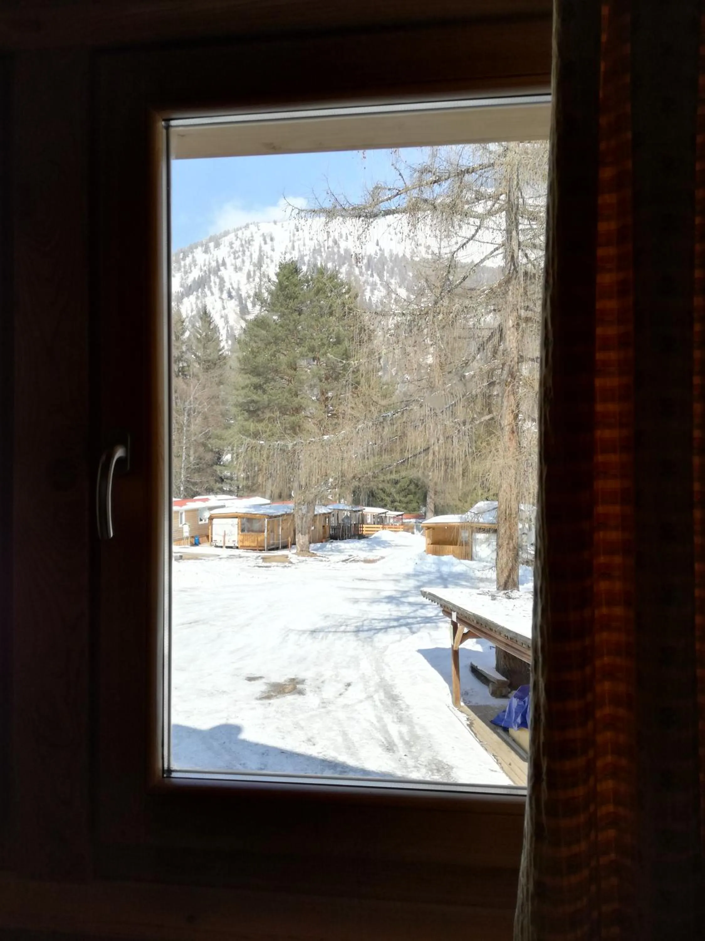 Winter in Club del Sole Val di Fiemme Easy Camping Village