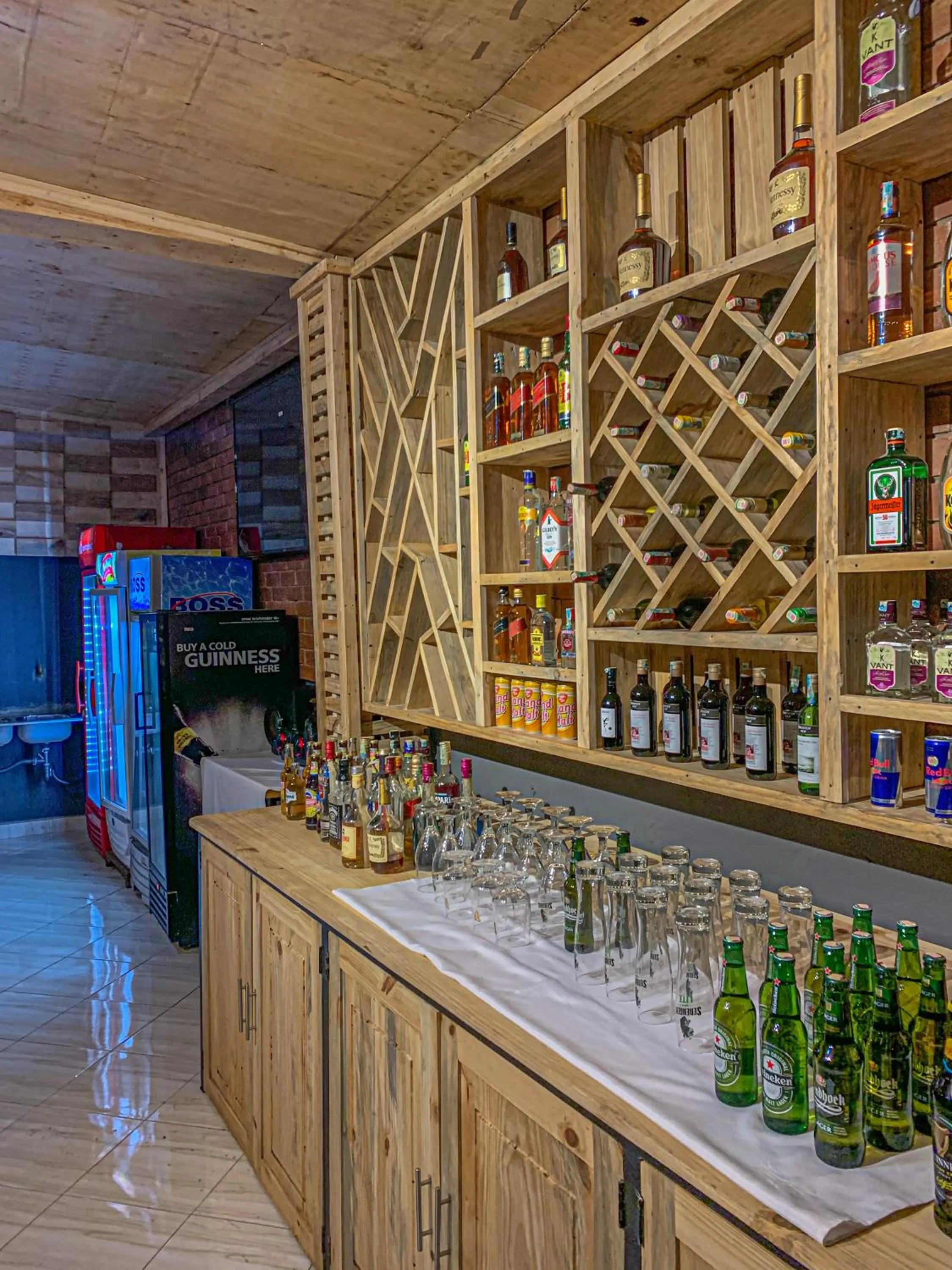 Alcoholic drinks in Panama Garden Resort