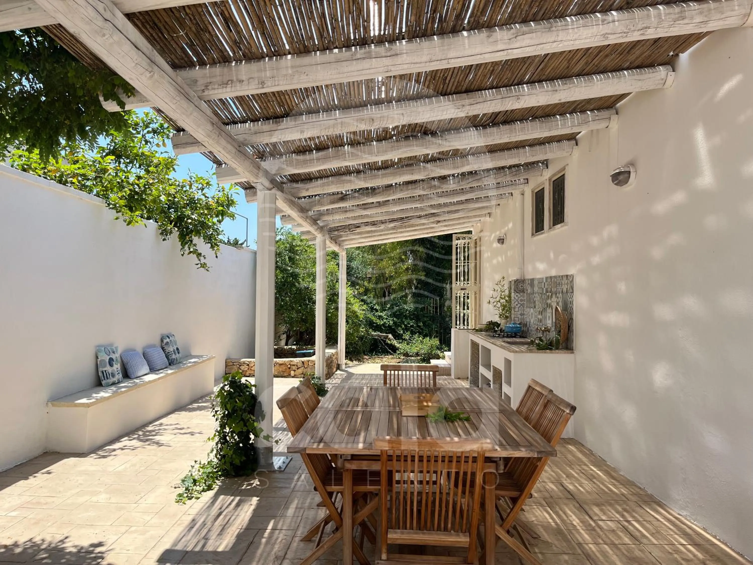 Patio in Villa Teresa - giardino privato By Cala Salento