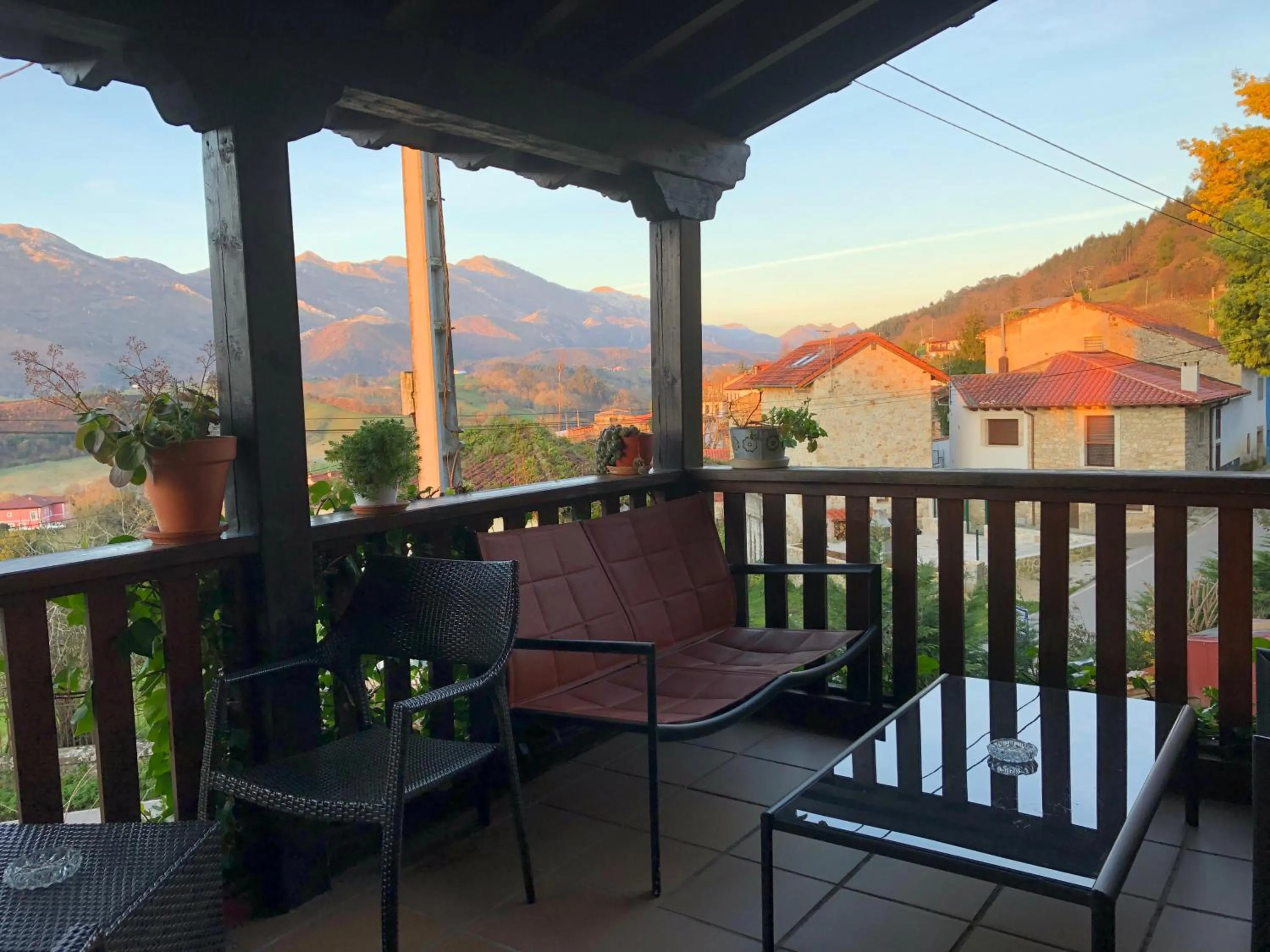 Balcony/Terrace in Hotel Rural Valleoscuru