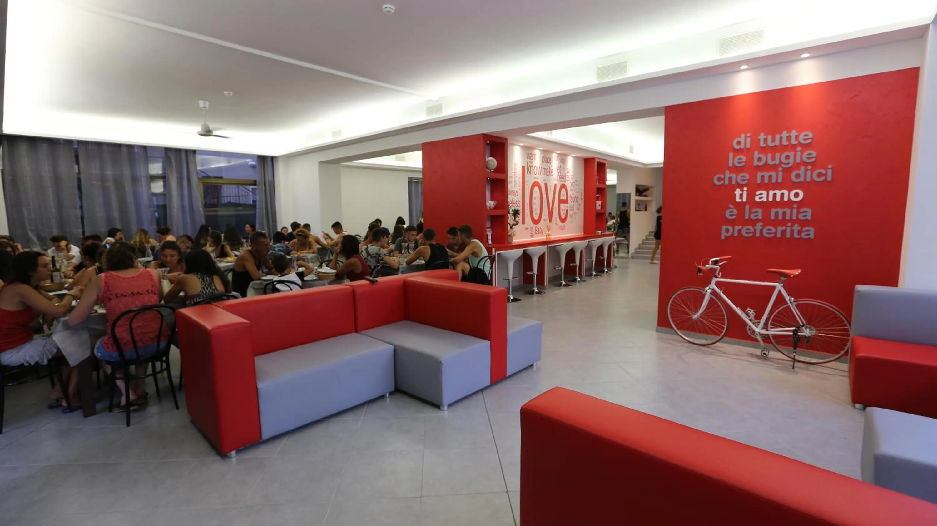 Restaurant/places to eat in Hotel Sabrina Rimini