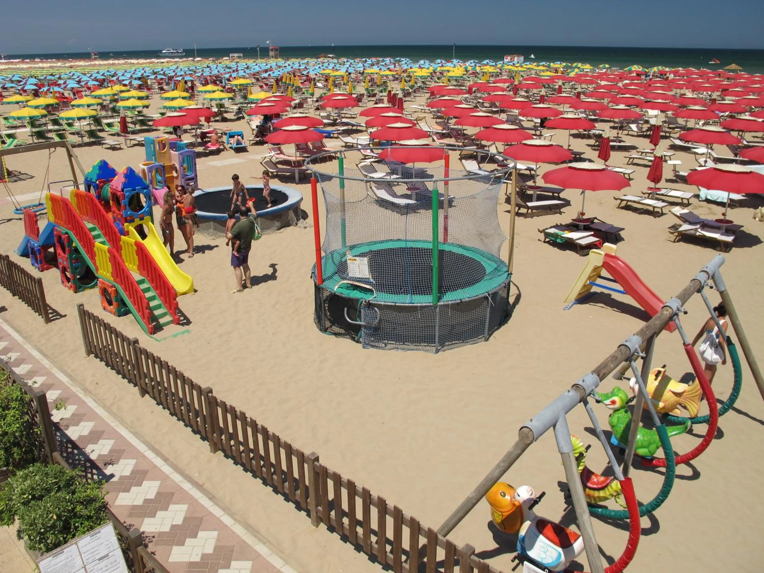 Beach in Hotel Sabrina Rimini