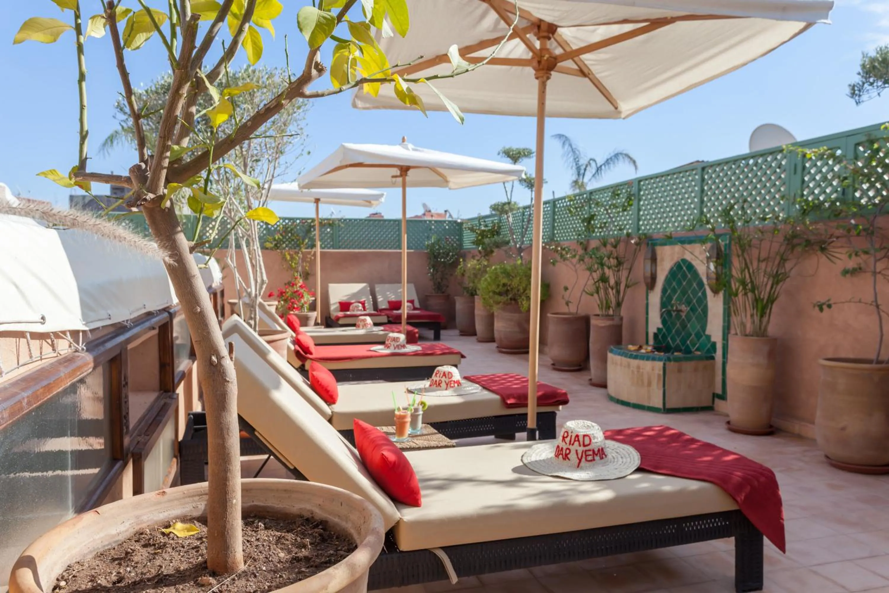 Patio in Riad Dar Yema