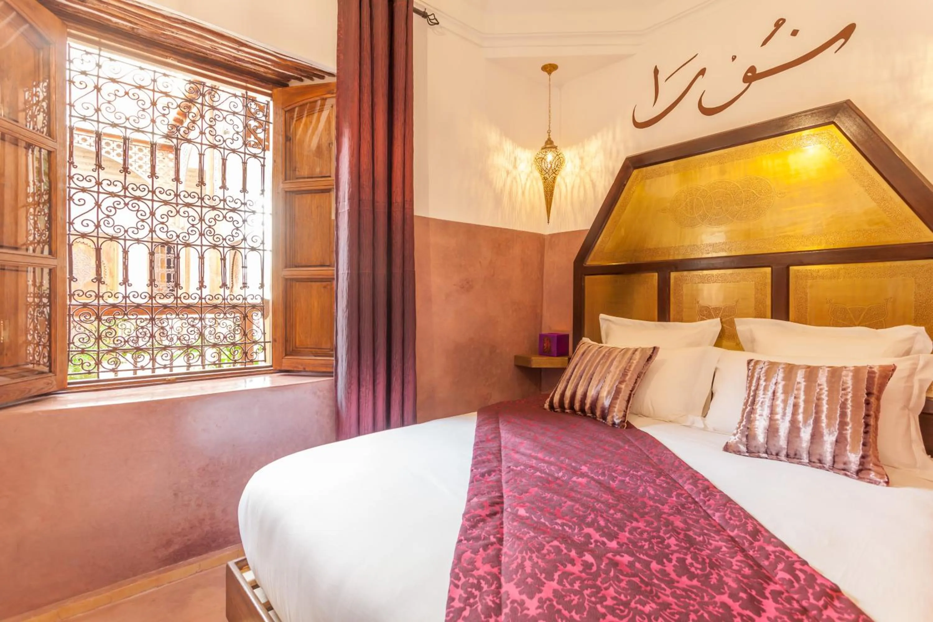 Patio, Bed in Riad Dar Yema