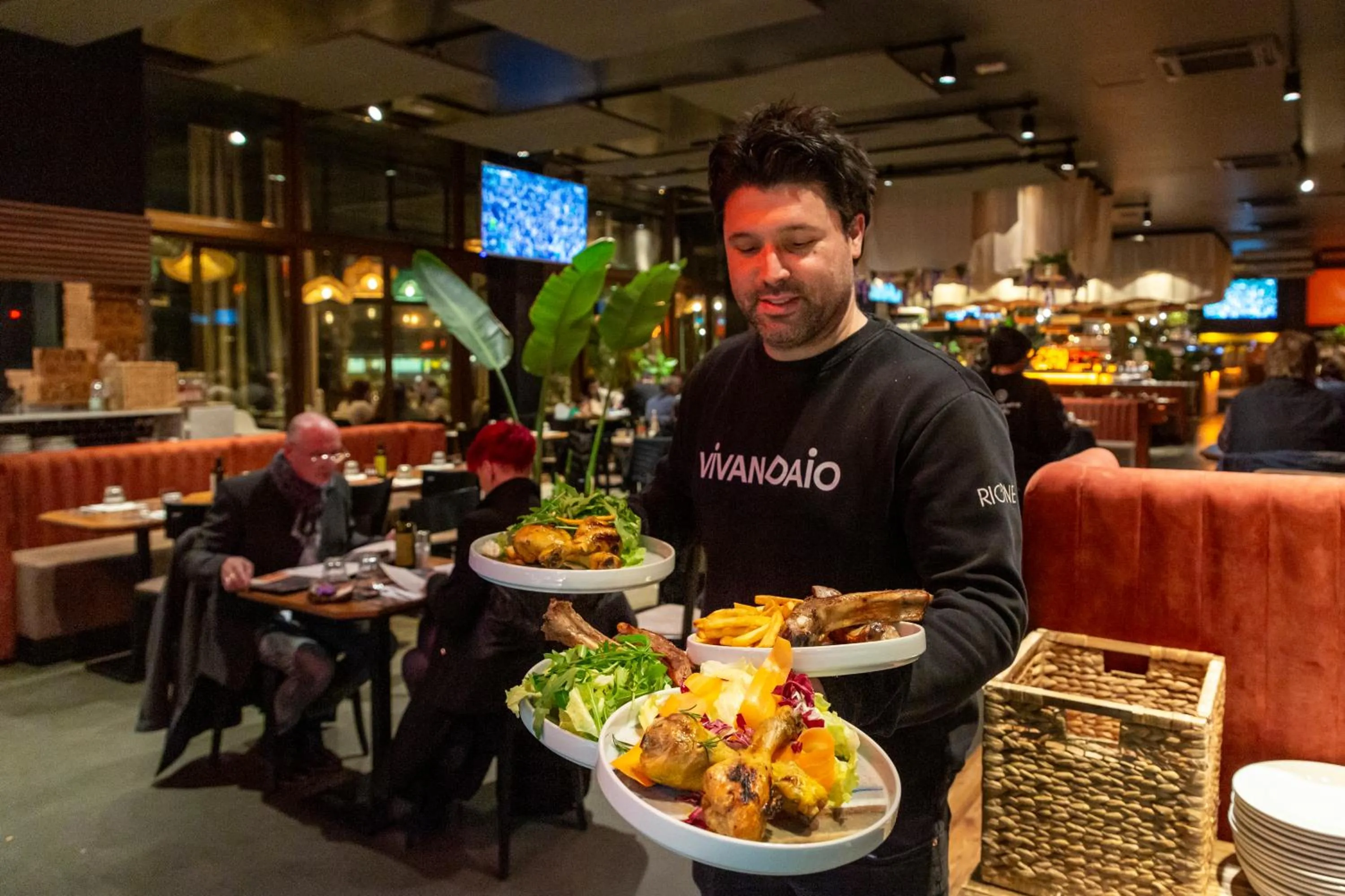 Restaurant/places to eat in hu Firenze Camping in Town