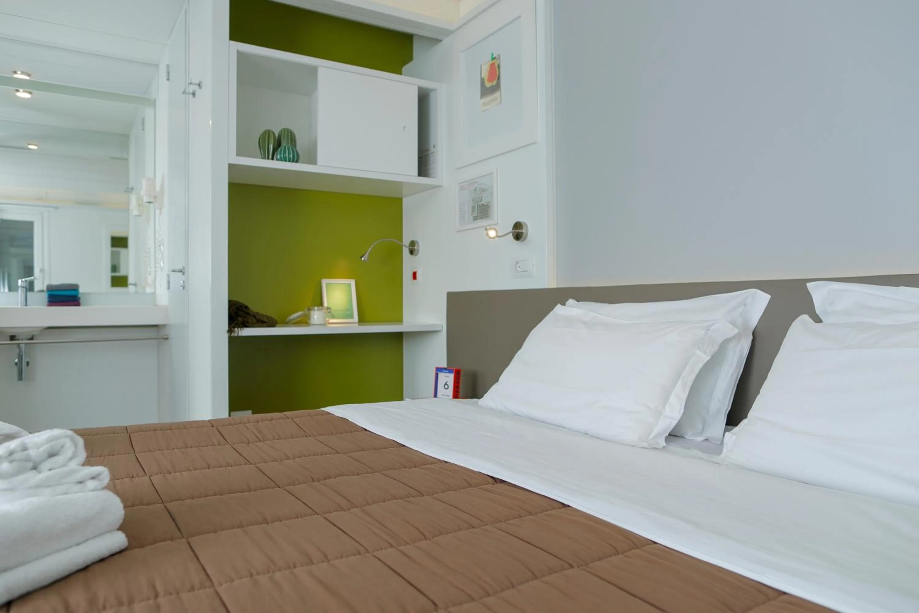 Bed in hu Firenze Camping in Town