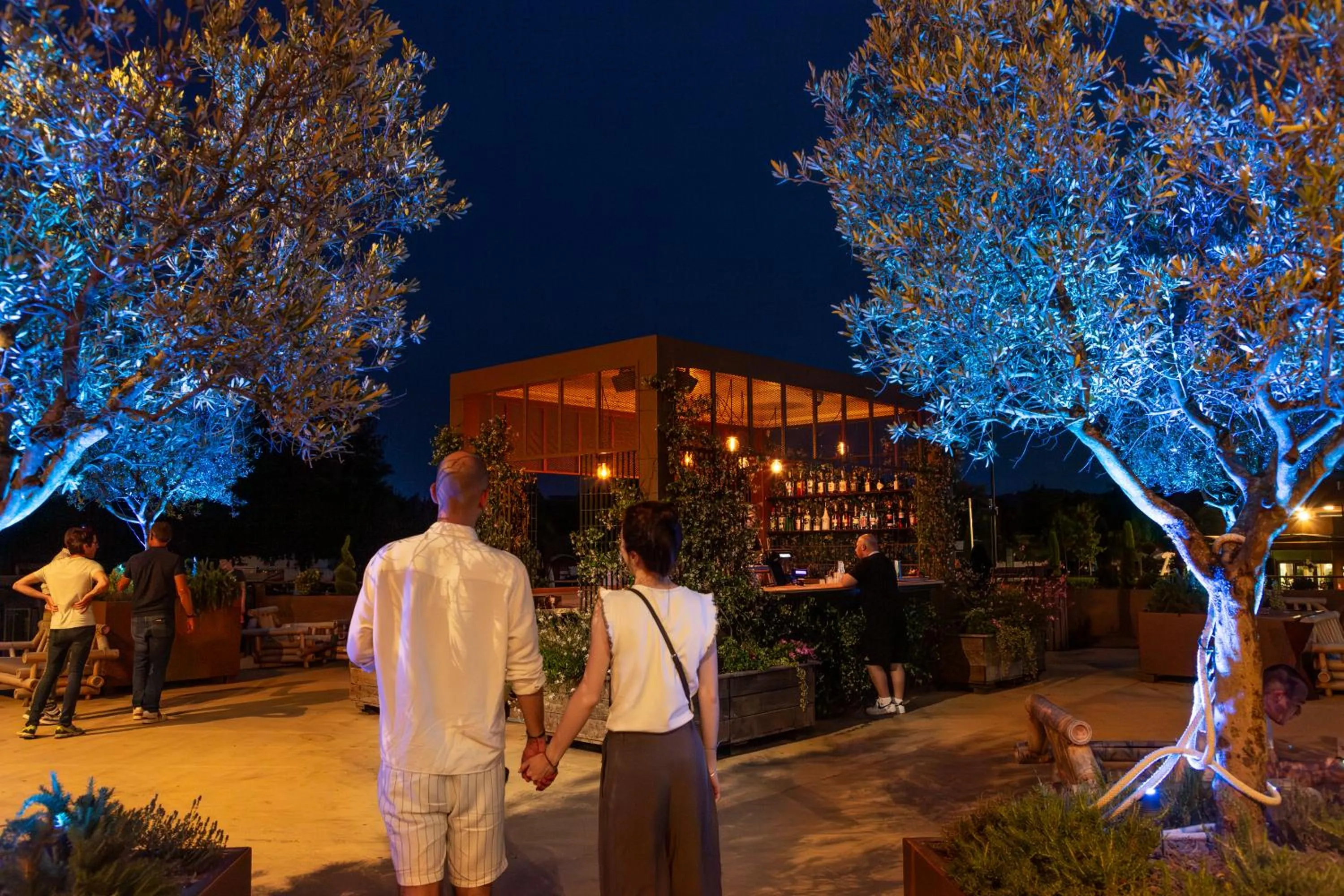 Night in hu Firenze Camping in Town