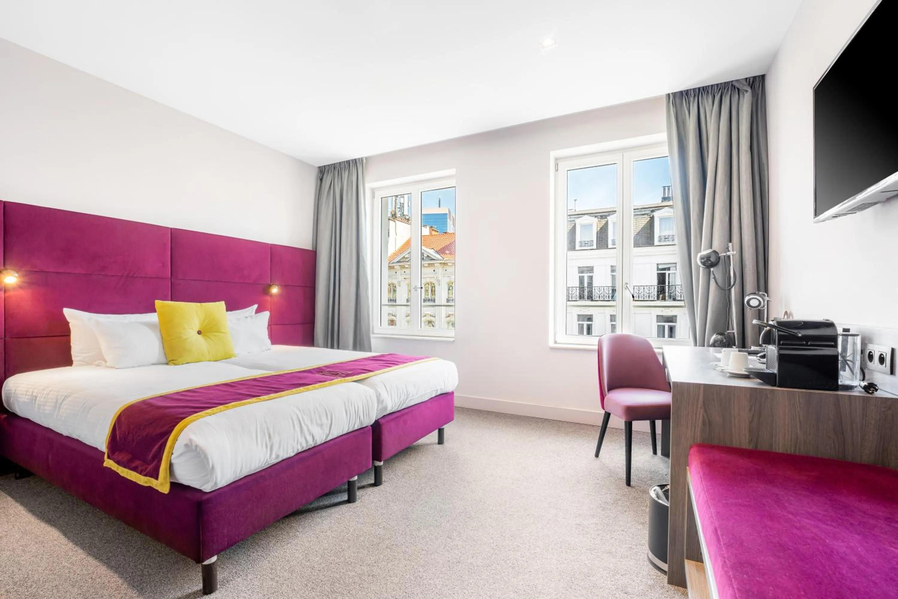 Bed in Marivaux Hotel