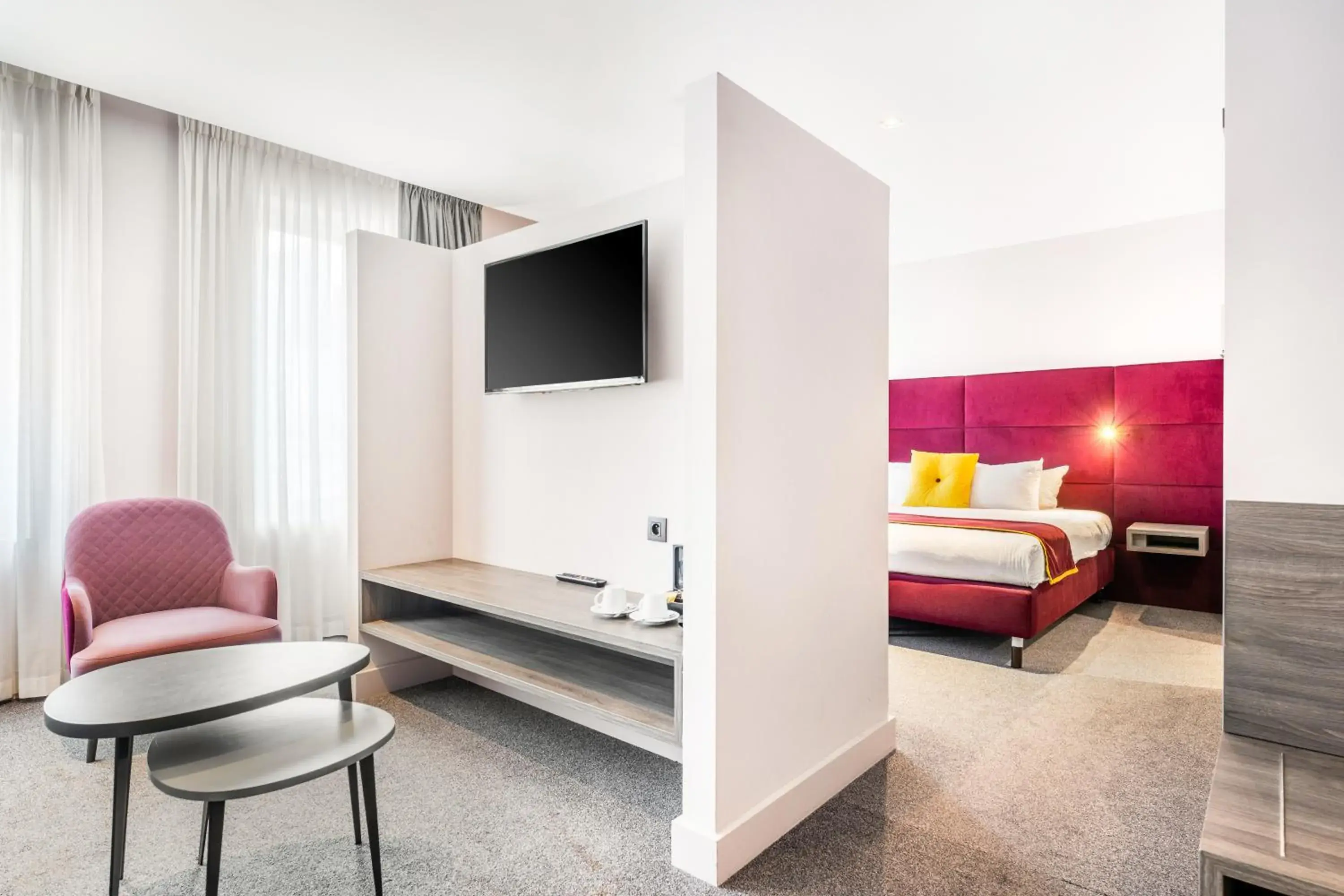 Bed in Marivaux Hotel Bed in Marivaux Hotel