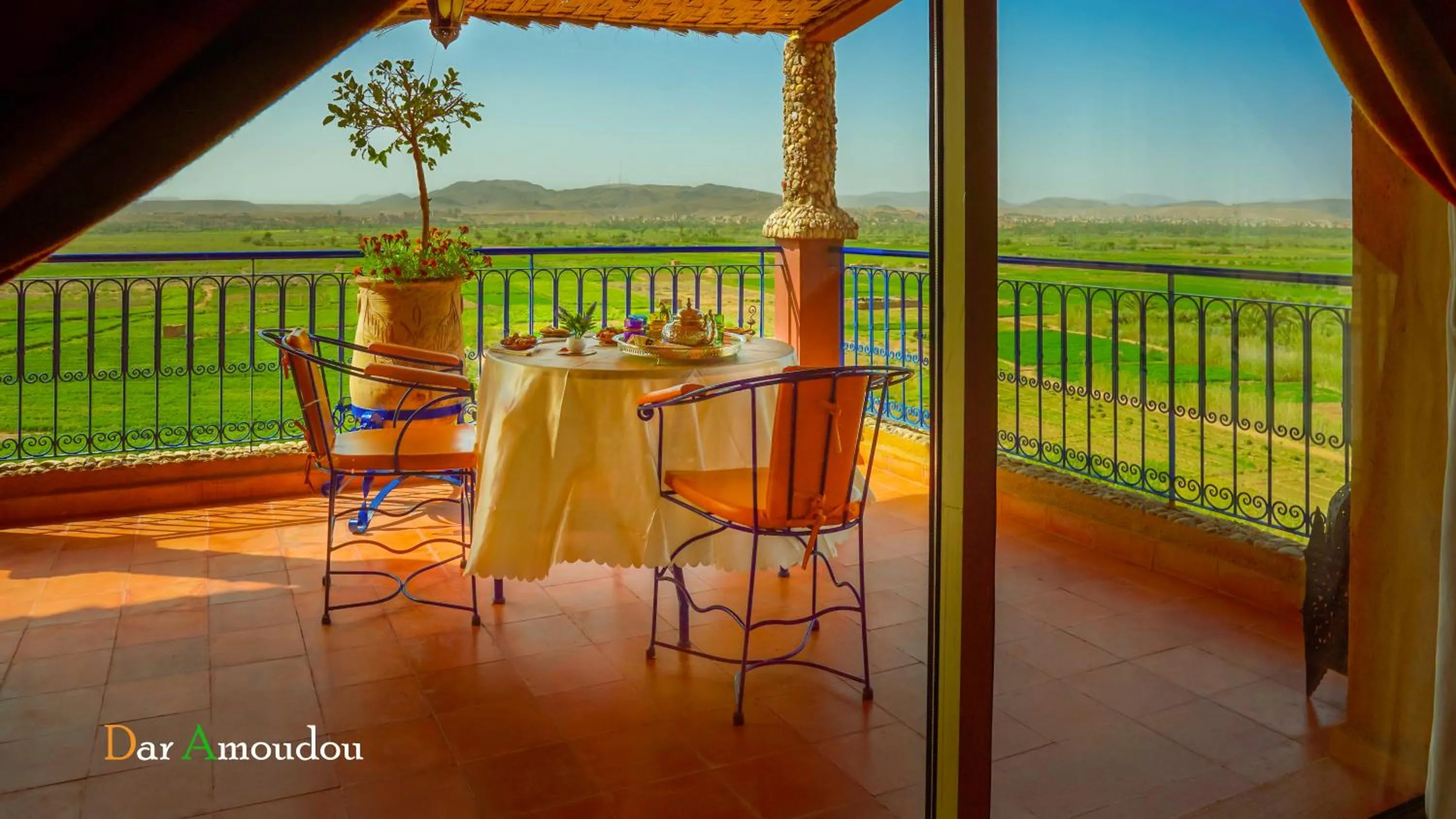 Patio in Dar Amoudou