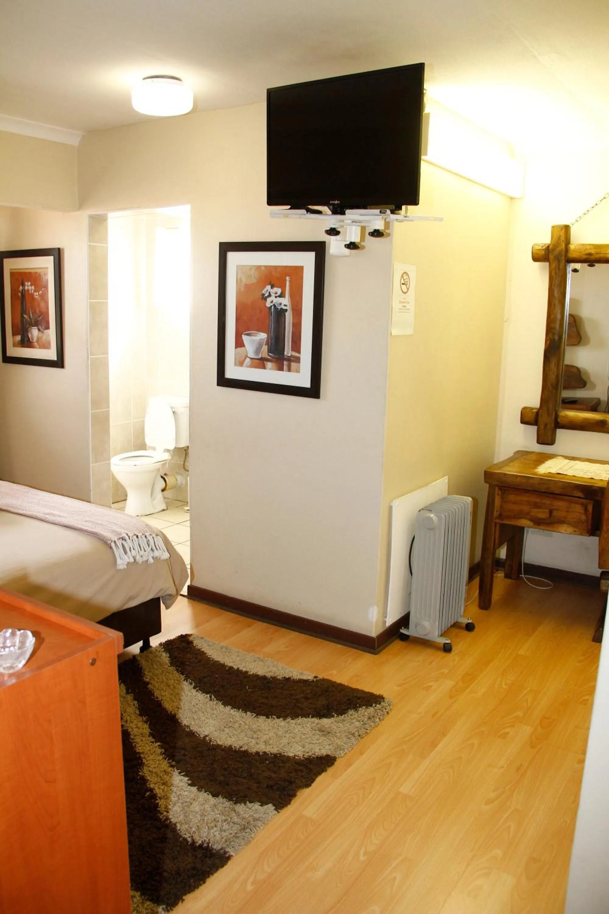 Bed in Kalahari Guest House