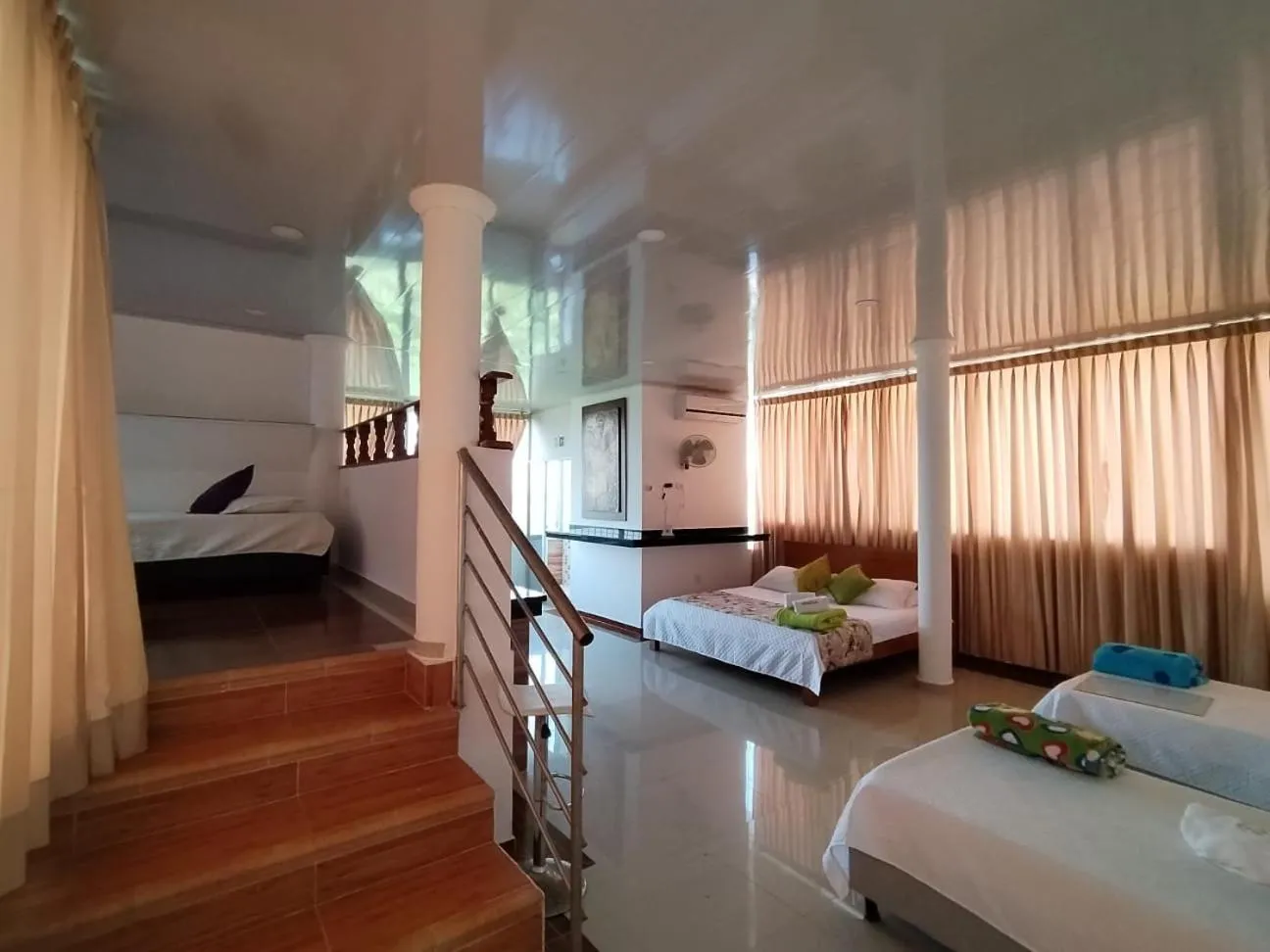 Bedroom, Bed in Hotel El Bosque Valledupar