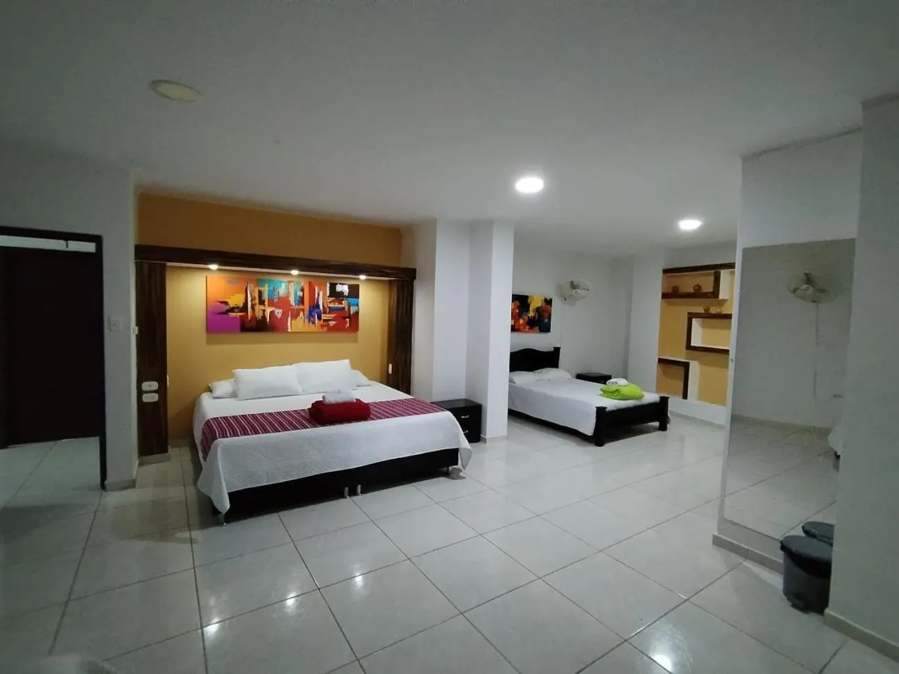 Bedroom, Bed in Hotel El Bosque Valledupar