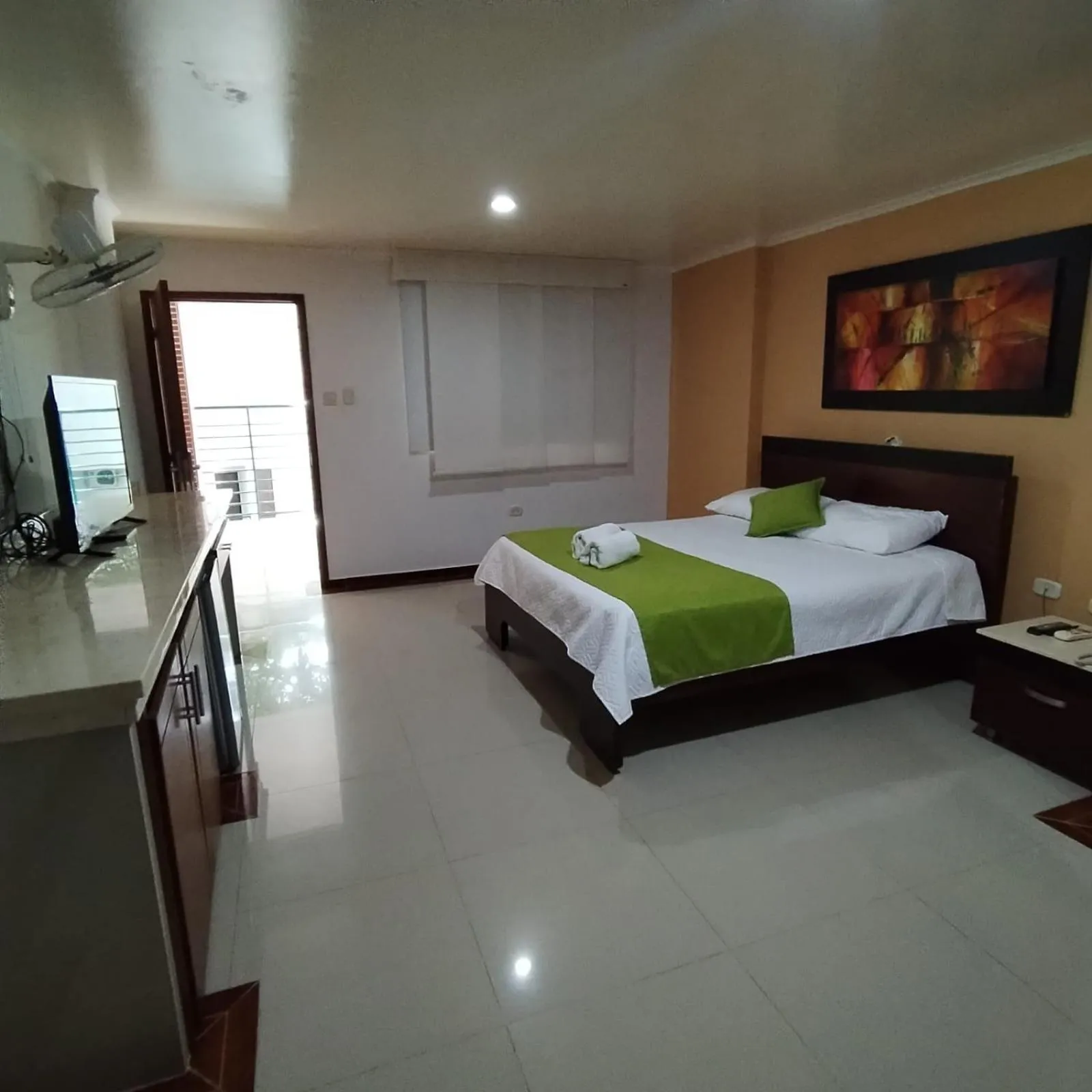 Bedroom, Bed in Hotel El Bosque Valledupar