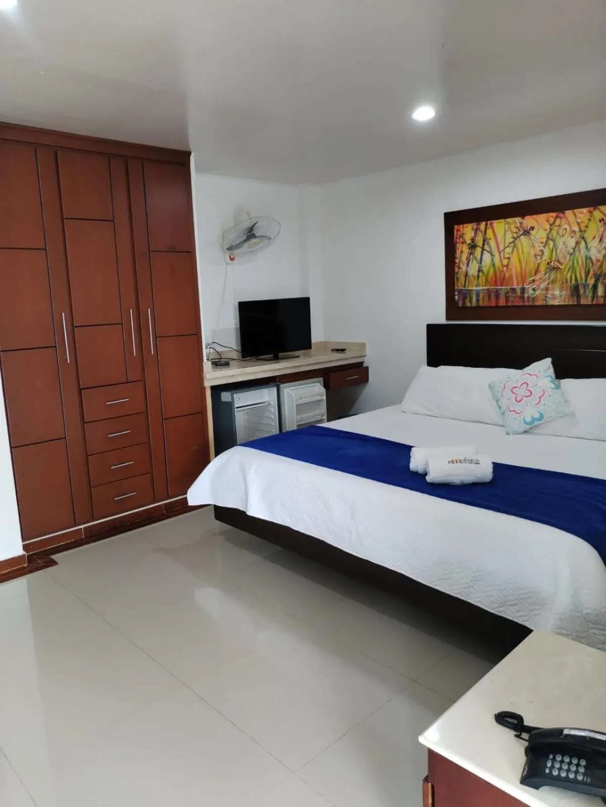 Bedroom, Bed in Hotel El Bosque Valledupar