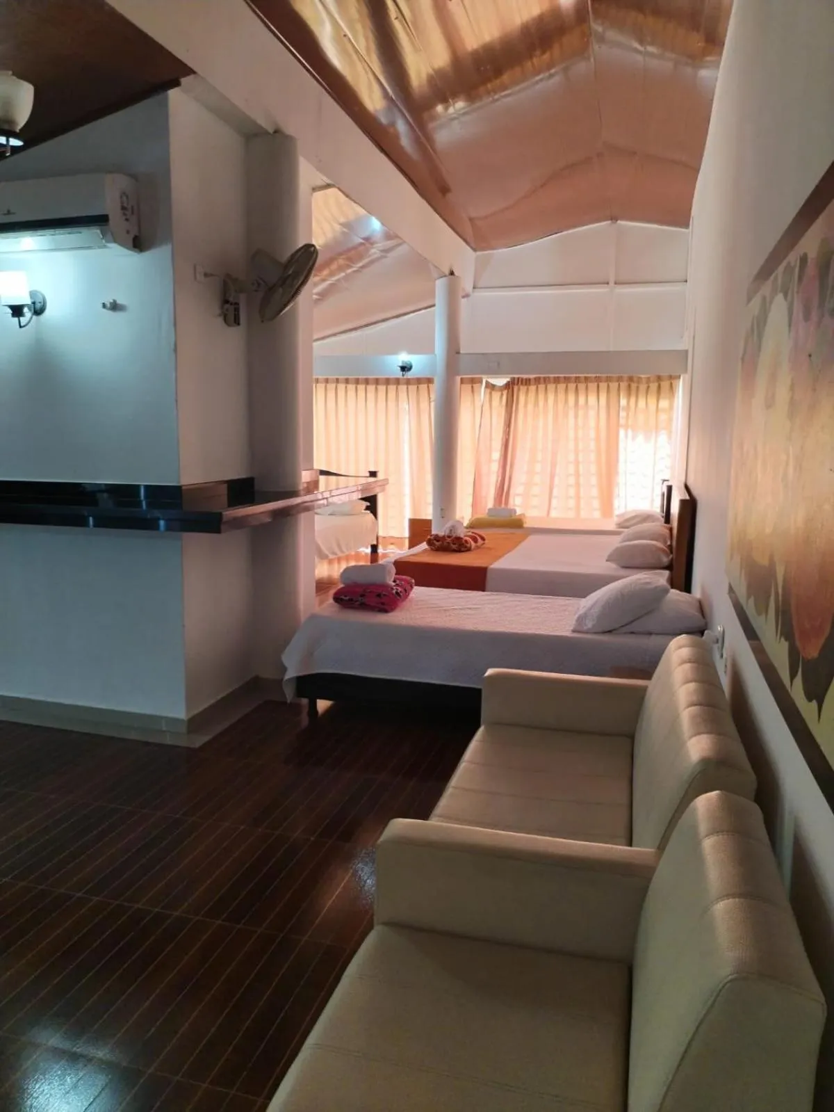 Bedroom, Bed in Hotel El Bosque Valledupar