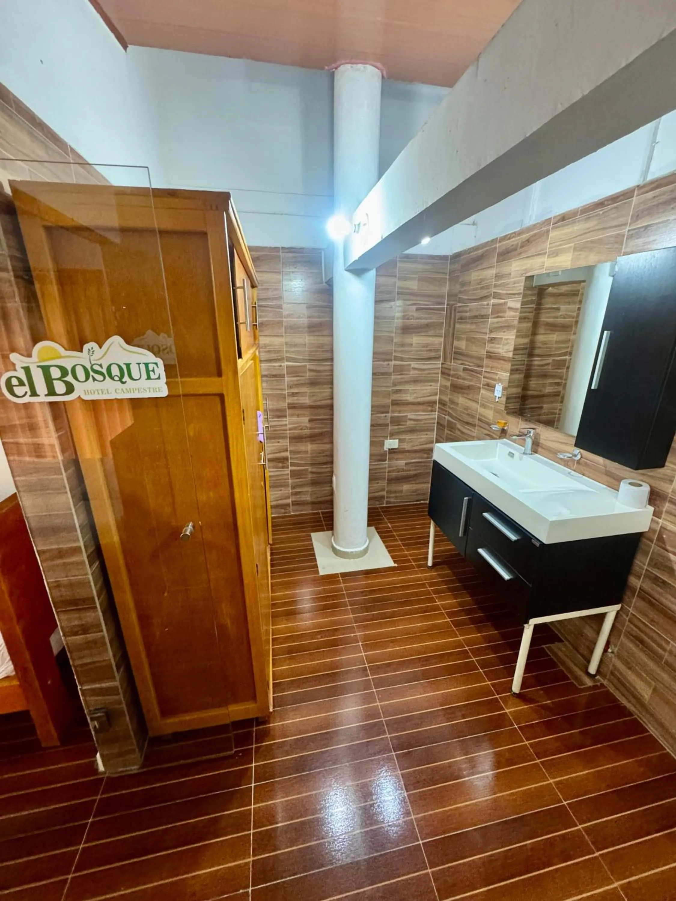 Bathroom in Hotel El Bosque Valledupar