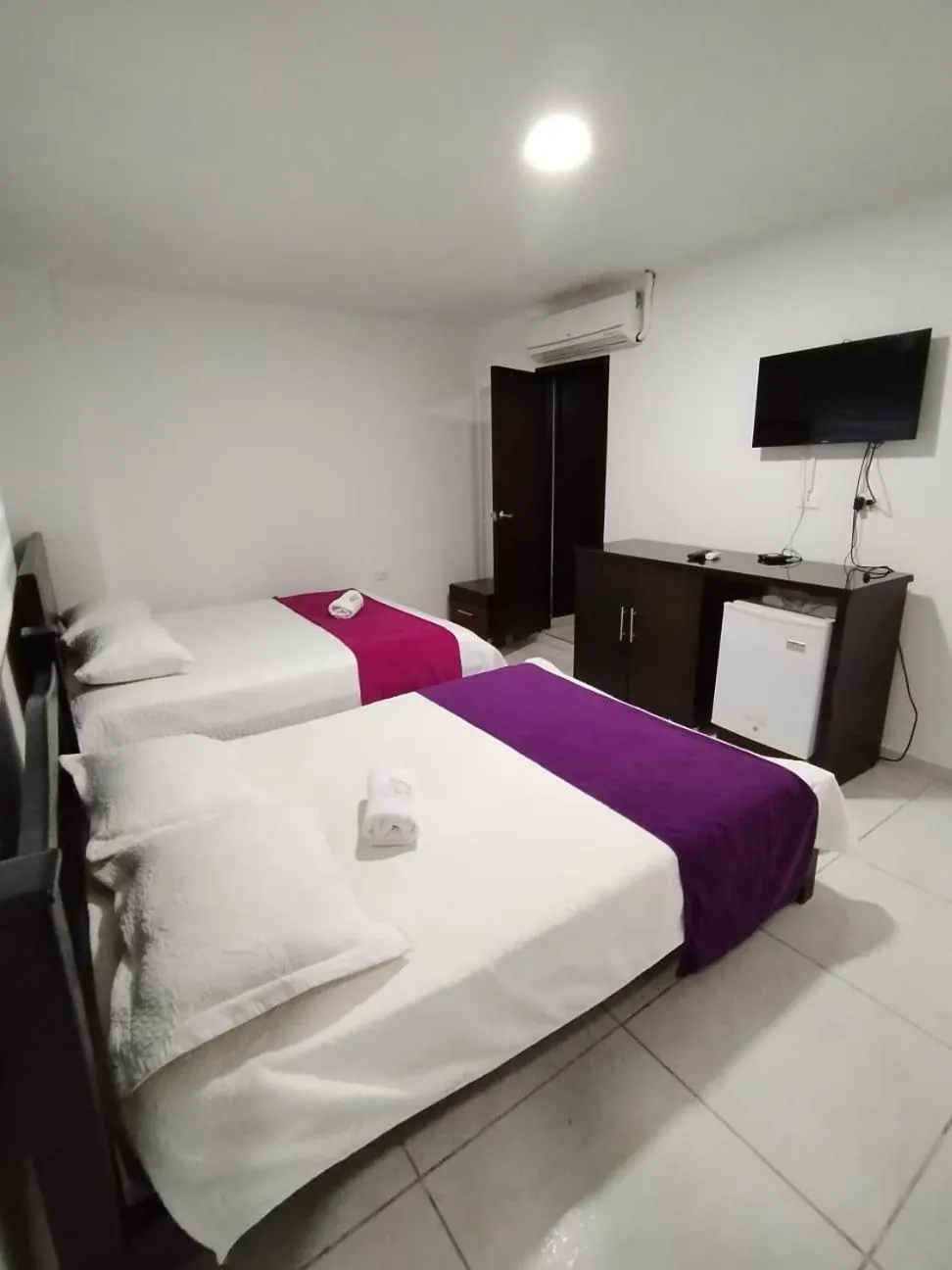 Bedroom, Bed in Hotel El Bosque Valledupar