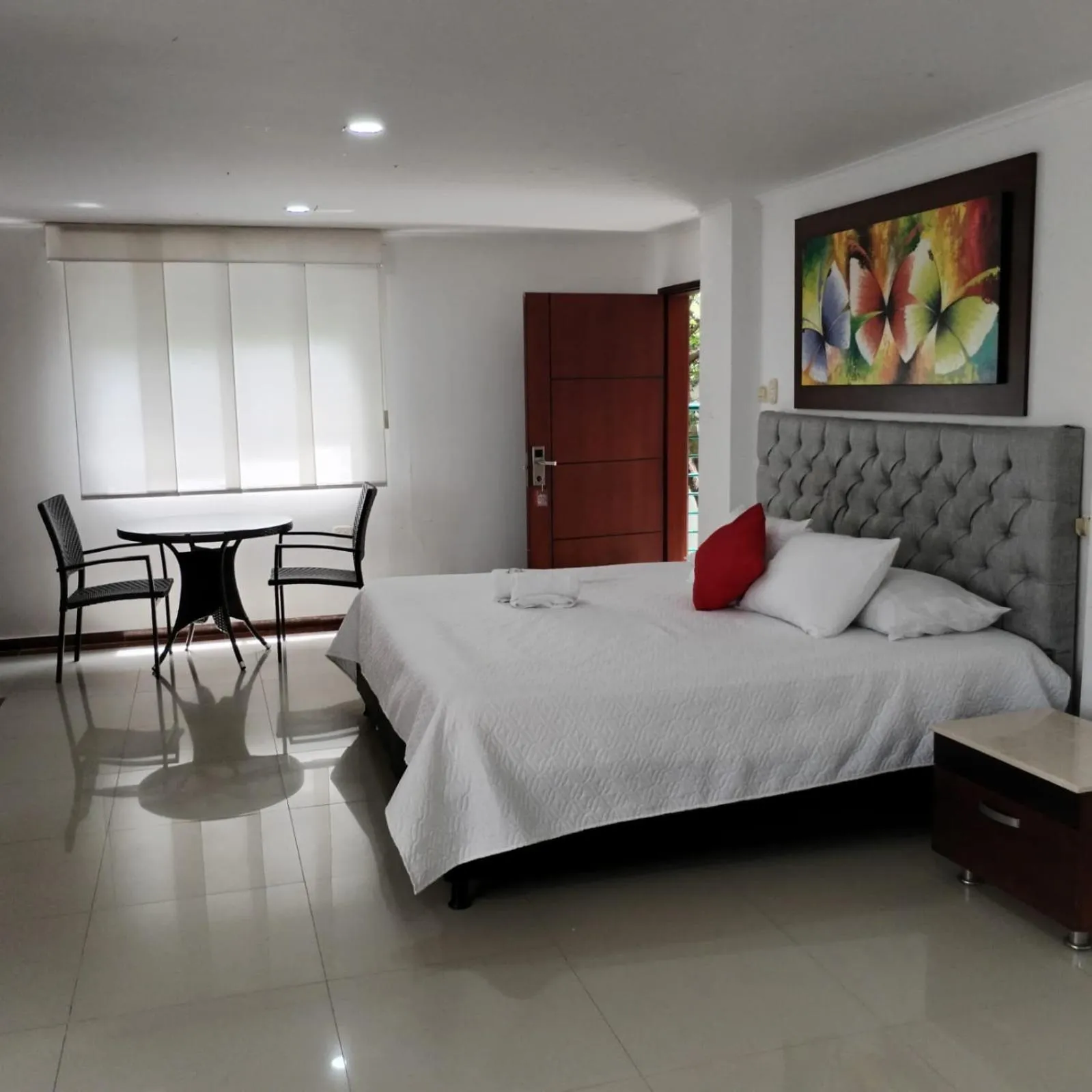 Bedroom, Bed in Hotel El Bosque Valledupar