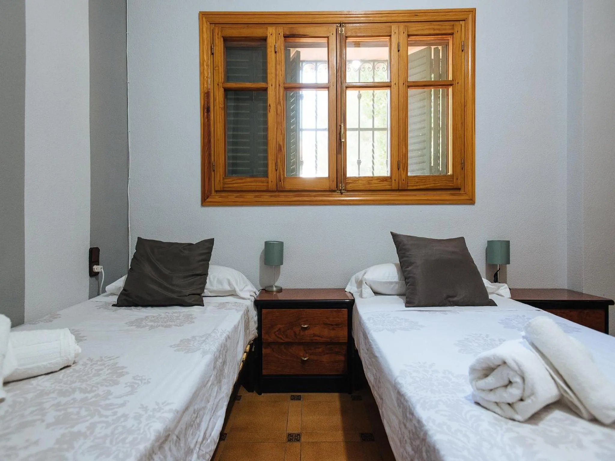 Bed in Divi Apartments Villa Reyes