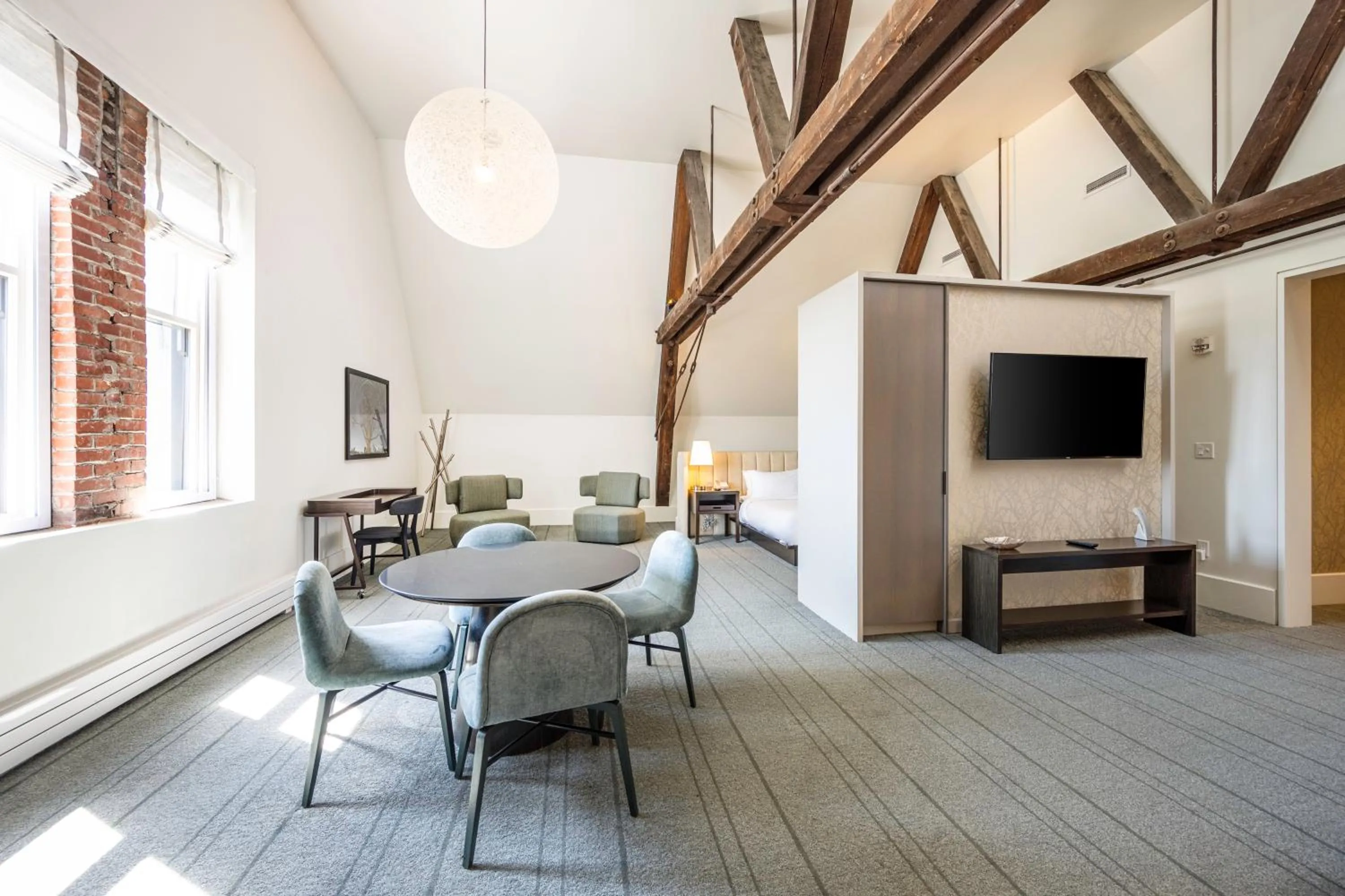 Seating area in The Richardson Hotel