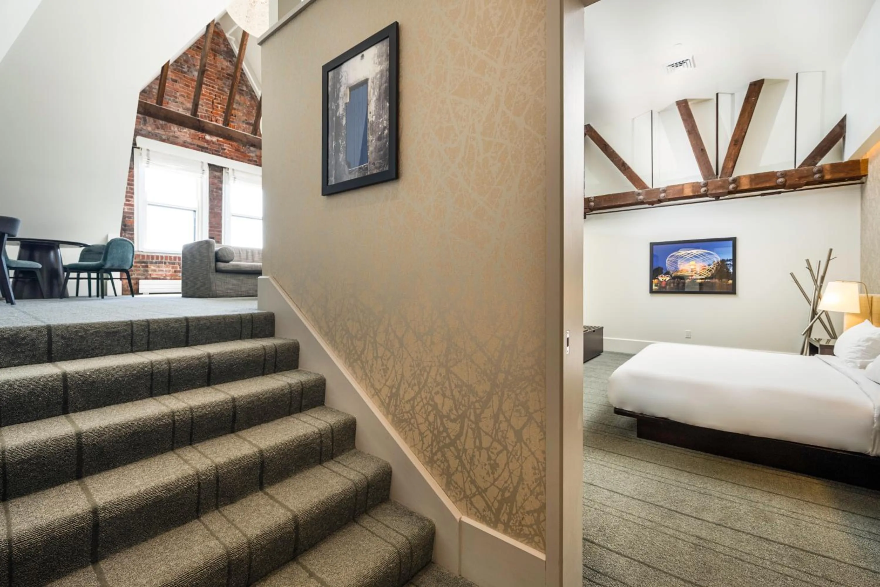 Bedroom, Bed in The Richardson Hotel