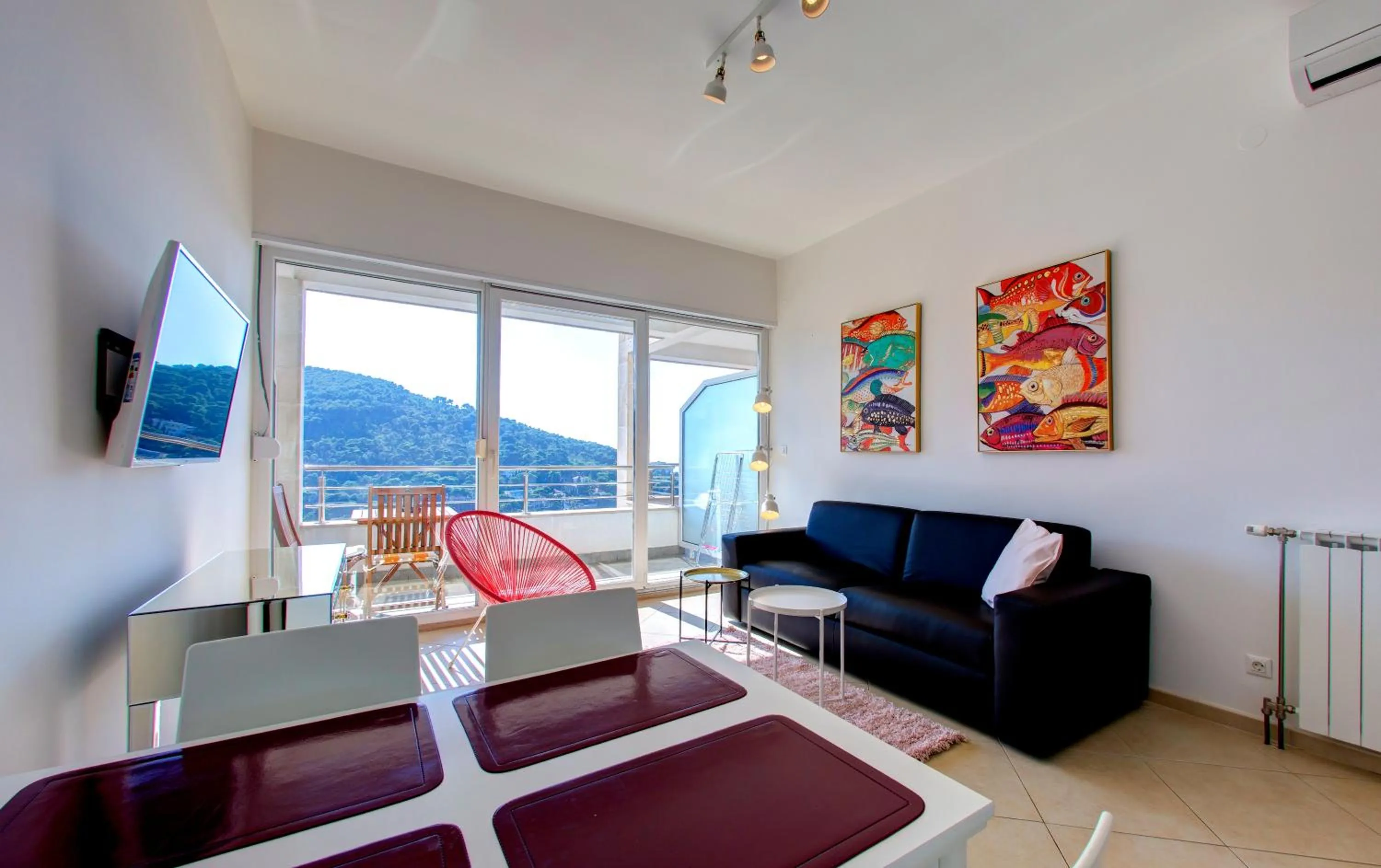 Living room in Villa Katarina Dubrovnik