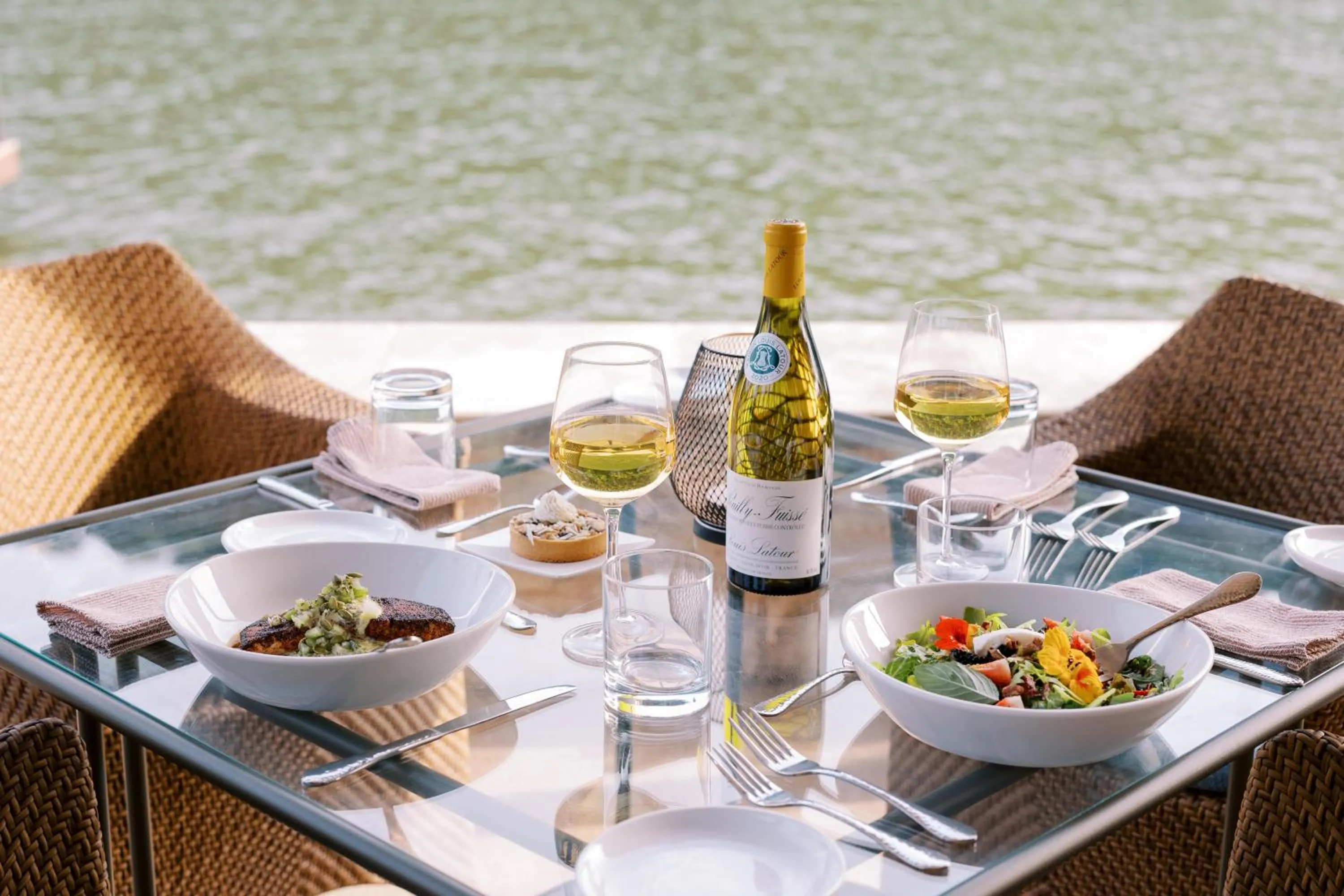 Food and drinks in Lake Austin Spa Resort - All Inclusive