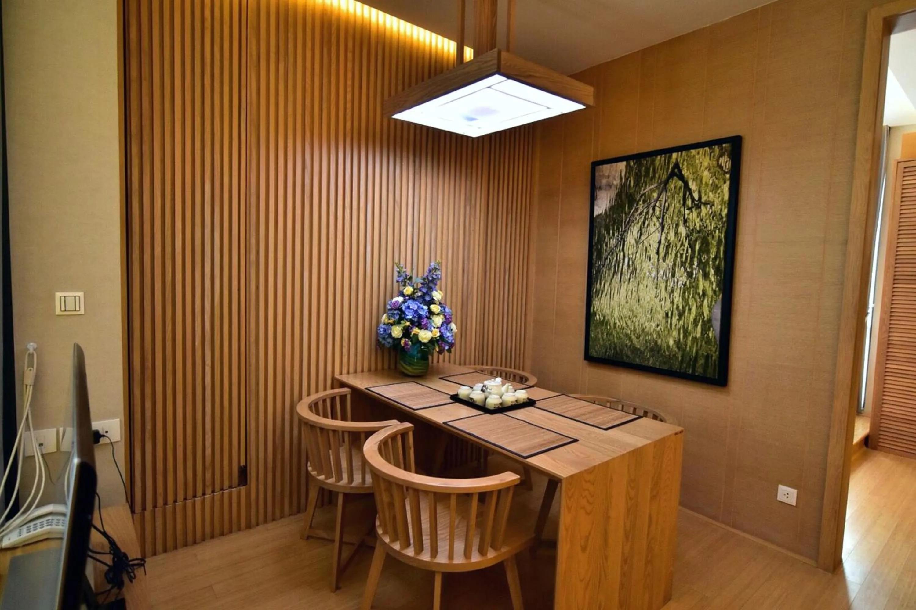 Dining area in Zen Villa Khao Yai