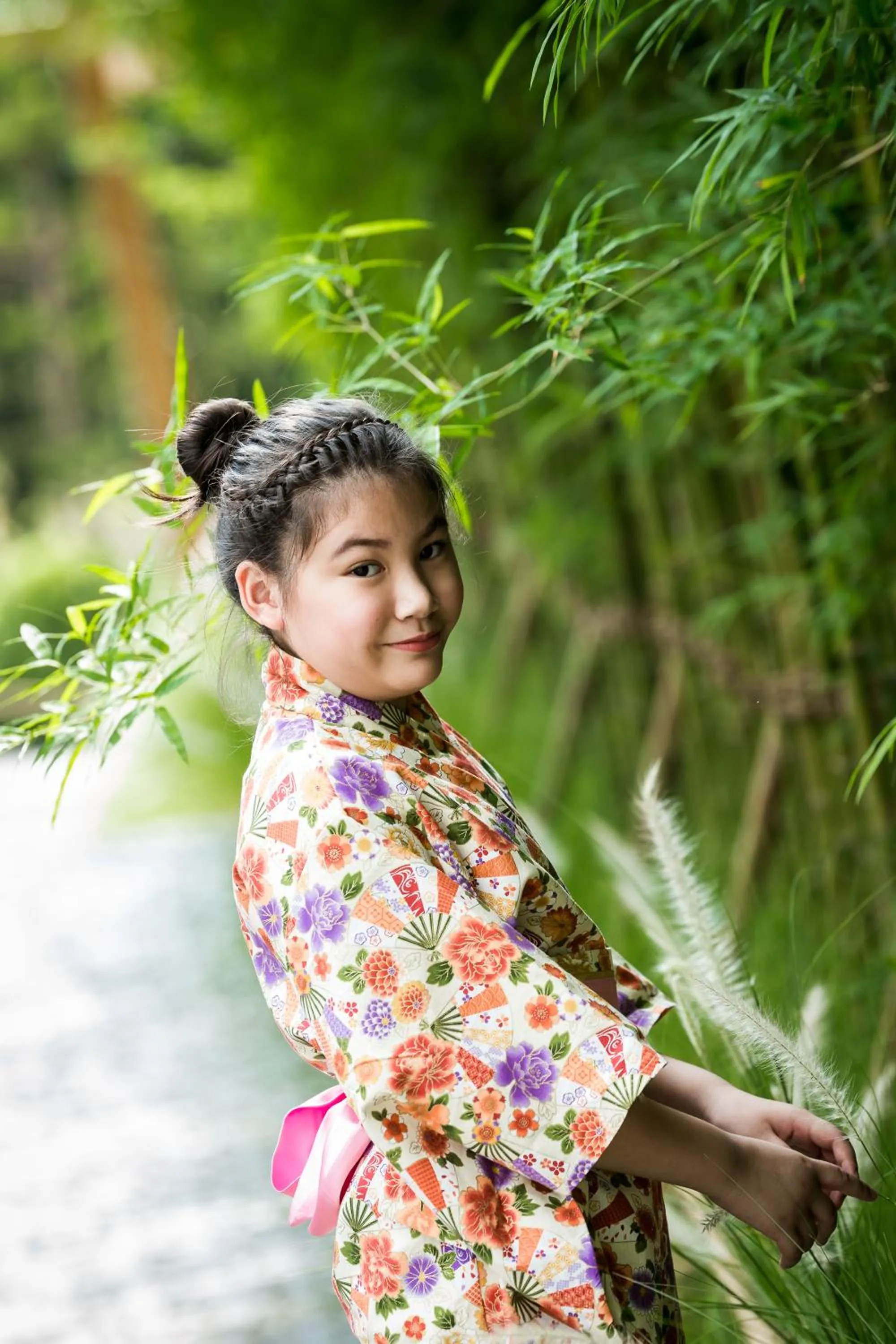 children in Zen Villa Khao Yai