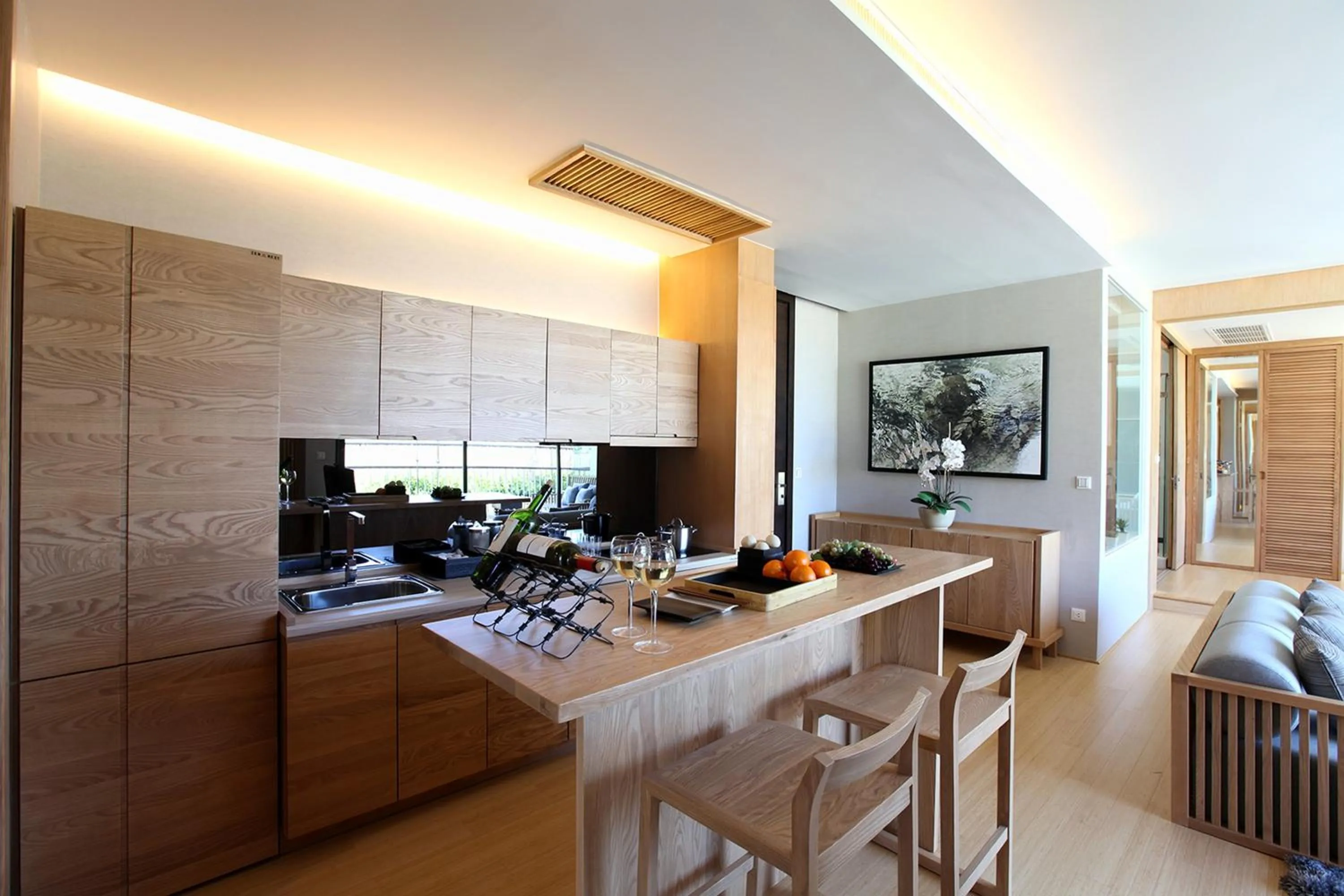 Dining area in Zen Villa Khao Yai