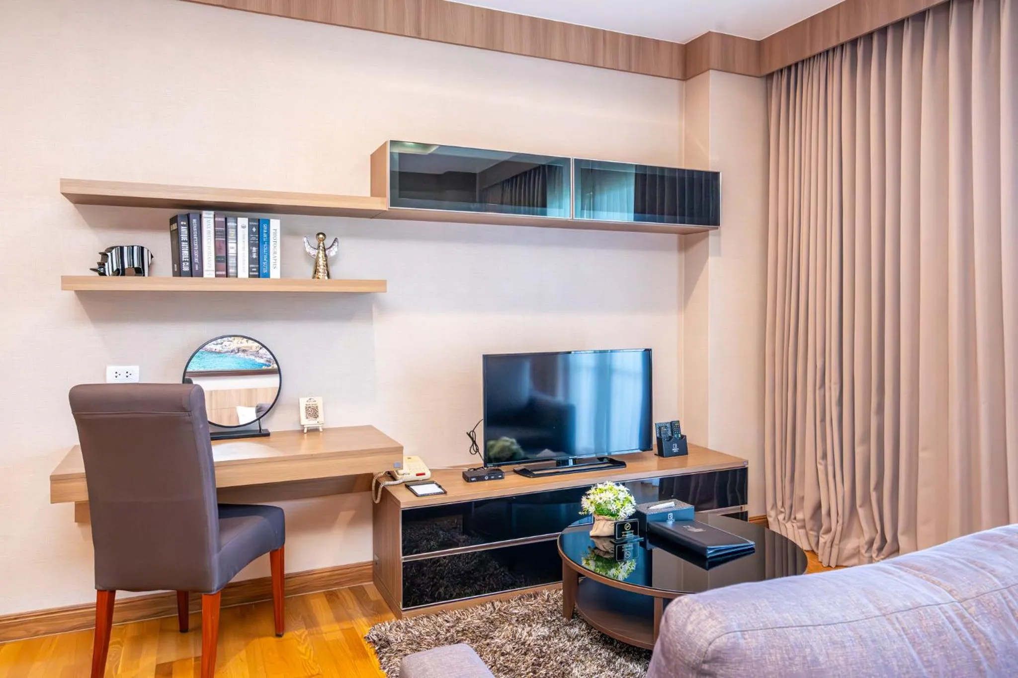 Seating area in Hillside Residence Khaoyai