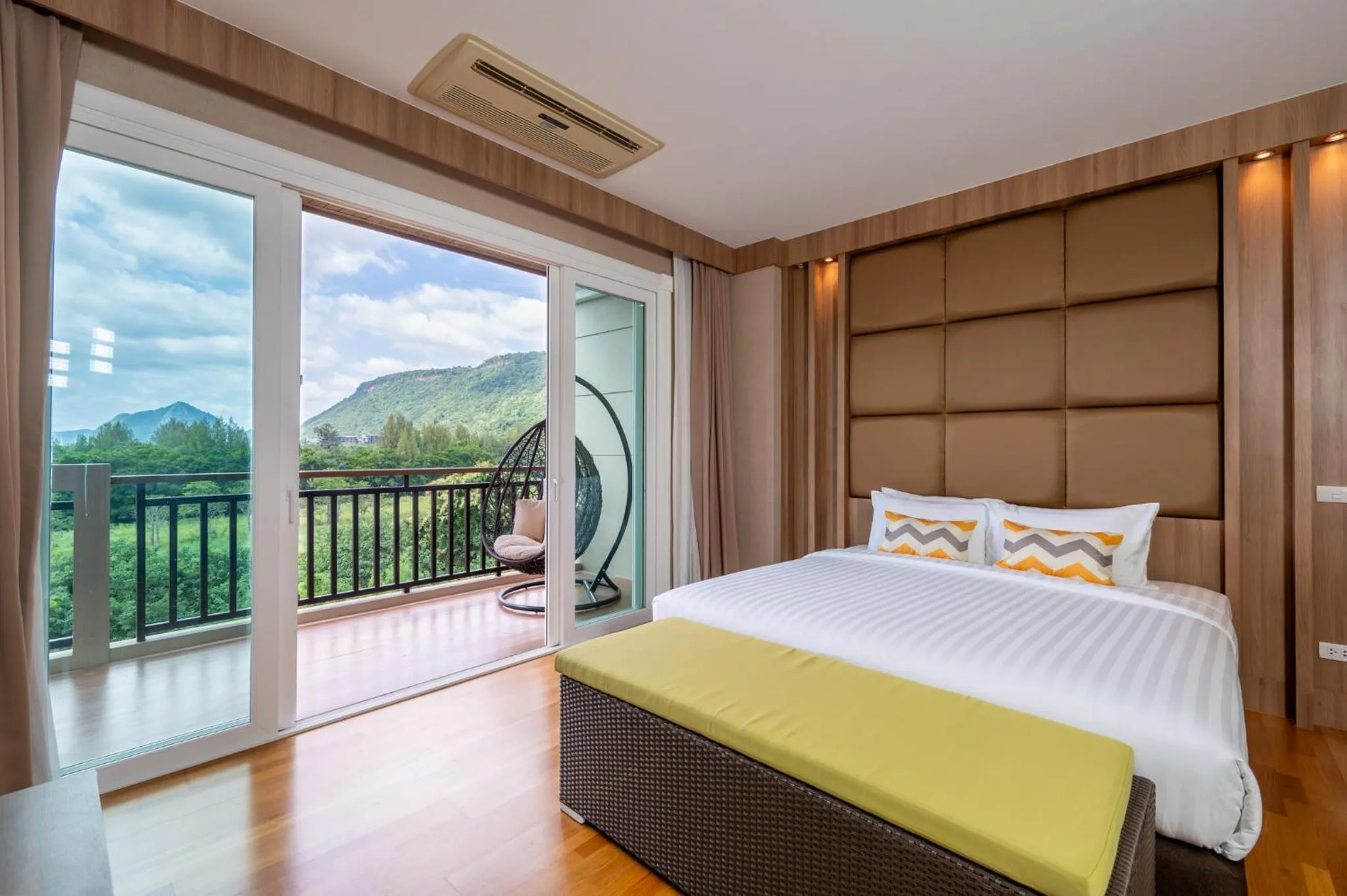 Bed in Hillside Residence Khaoyai