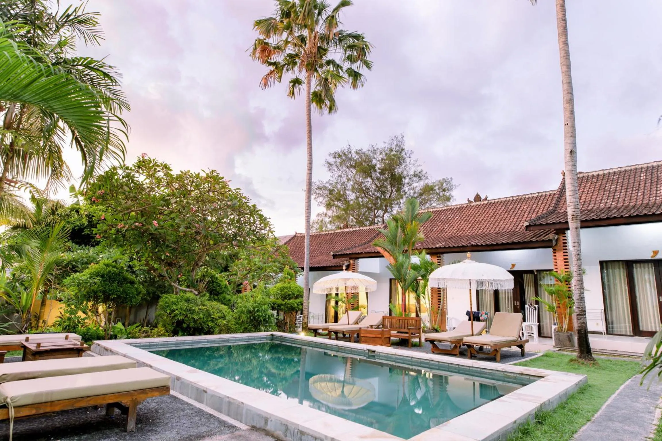 Patio in Lemon Guest House