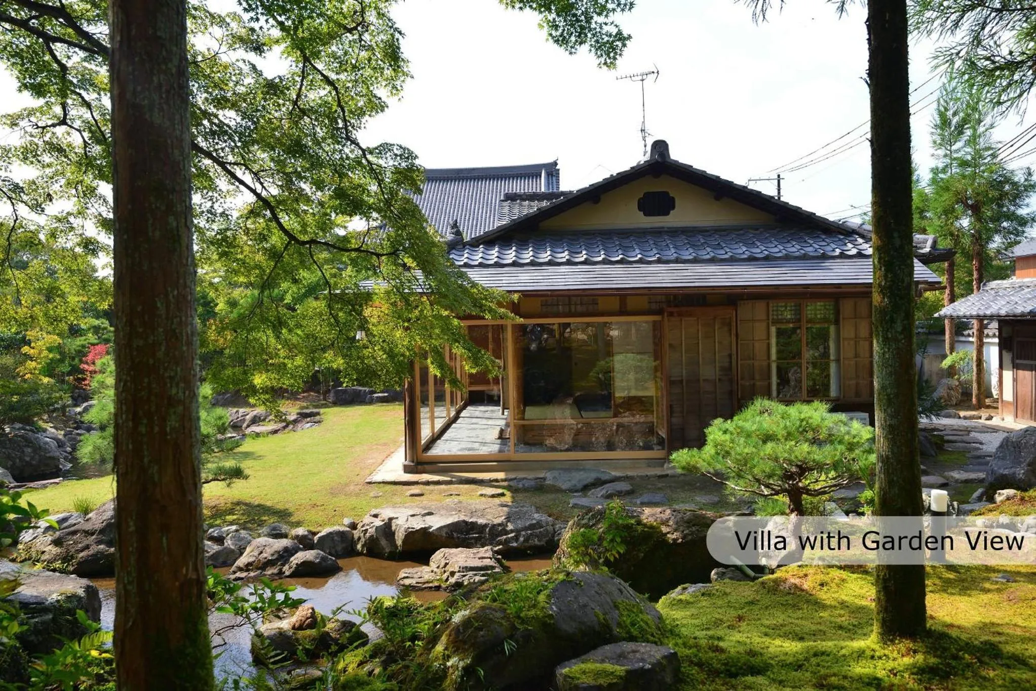 Property building in Aoi Suites at Nanzenji Modern & Traditional Japanese Style