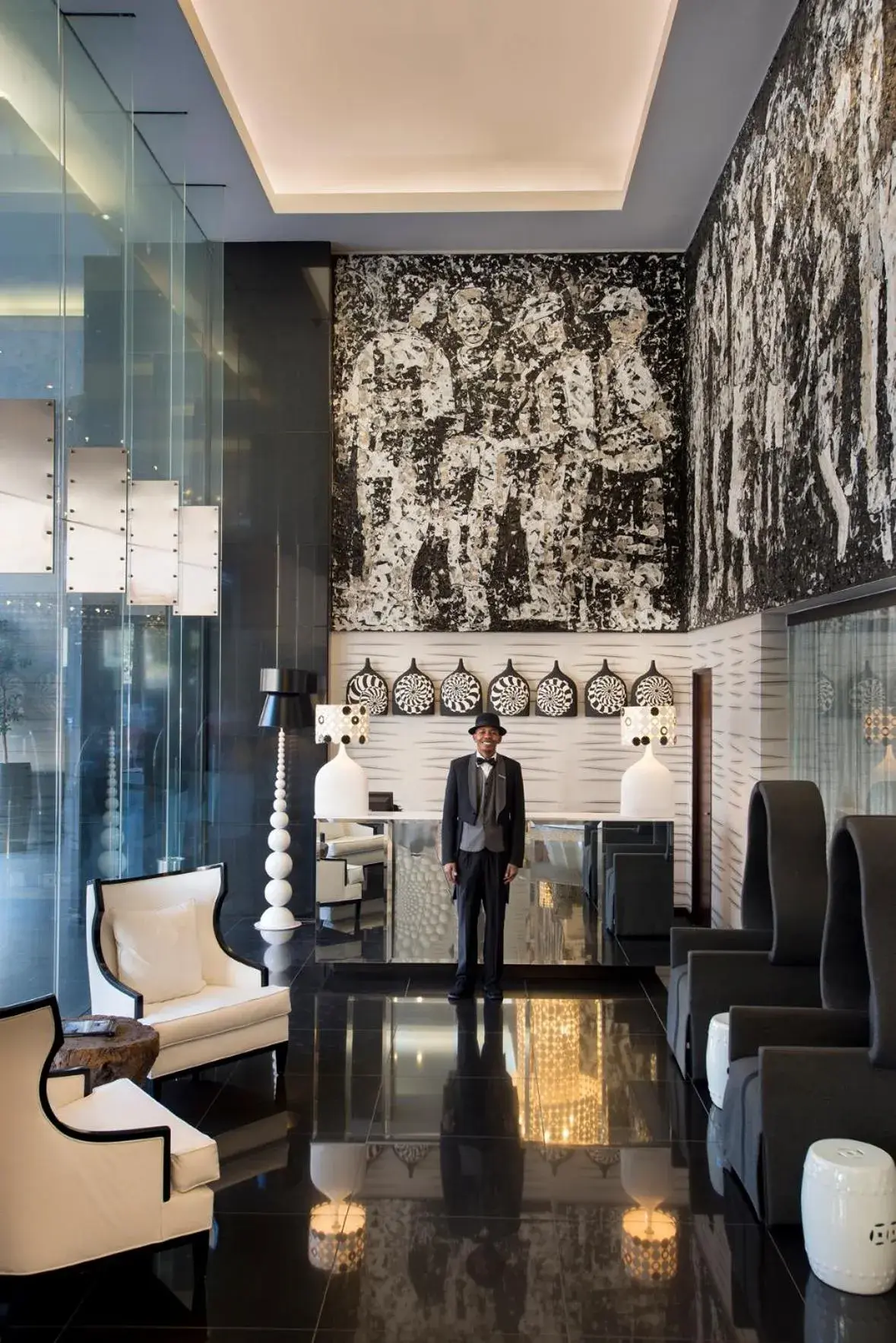 Lobby or reception in DAVINCI Suites Lobby or reception in DAVINCI Suites