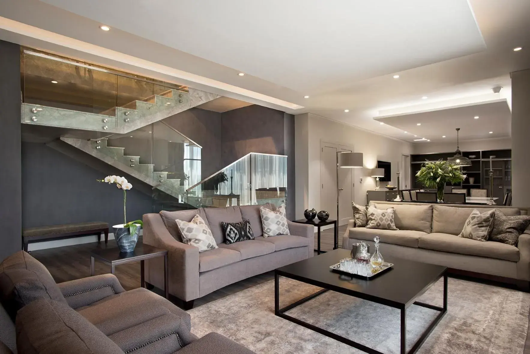 Living room in DAVINCI Suites Living room in DAVINCI Suites