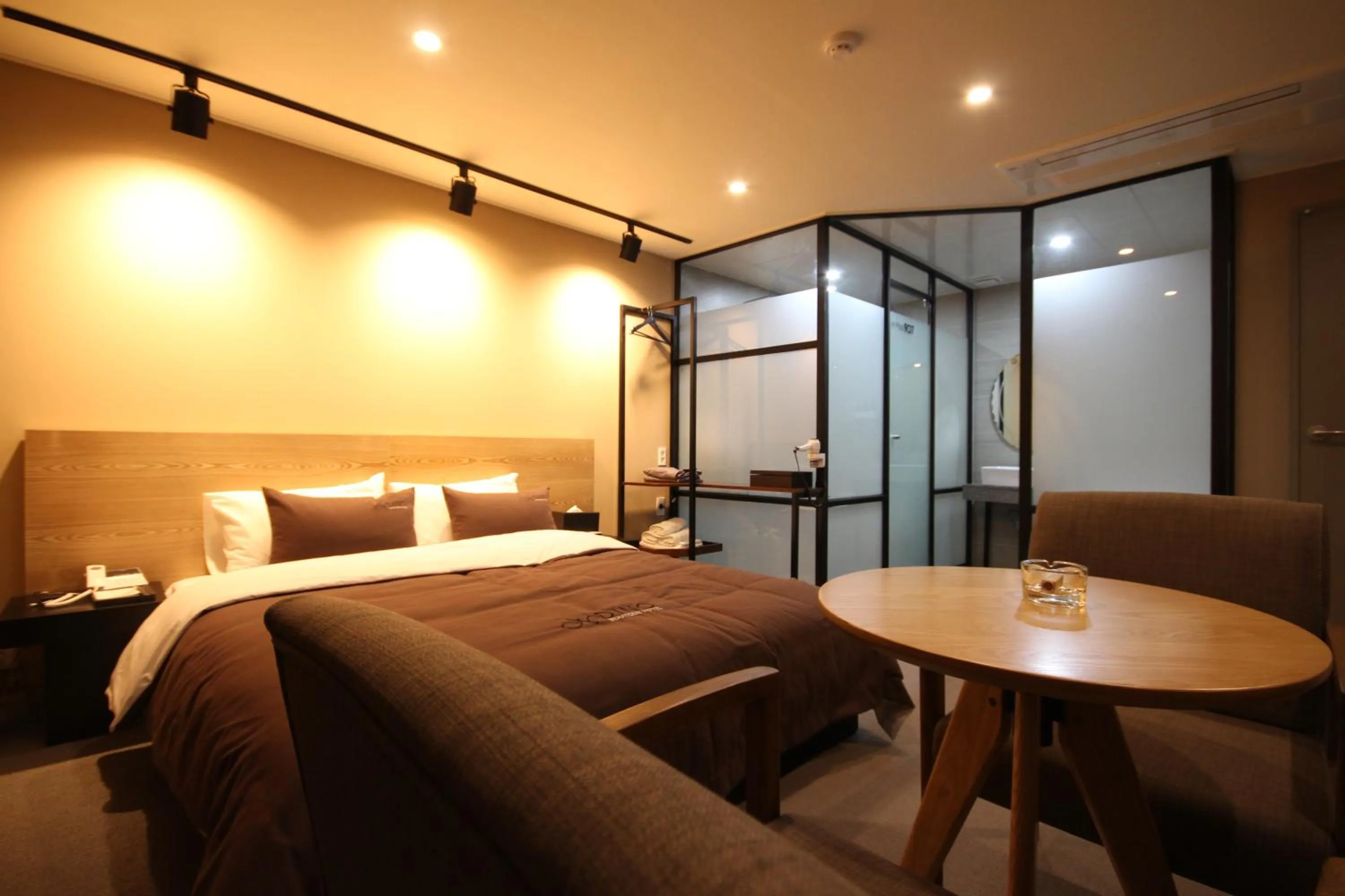 Bedroom in Busan Station Dino Hotel