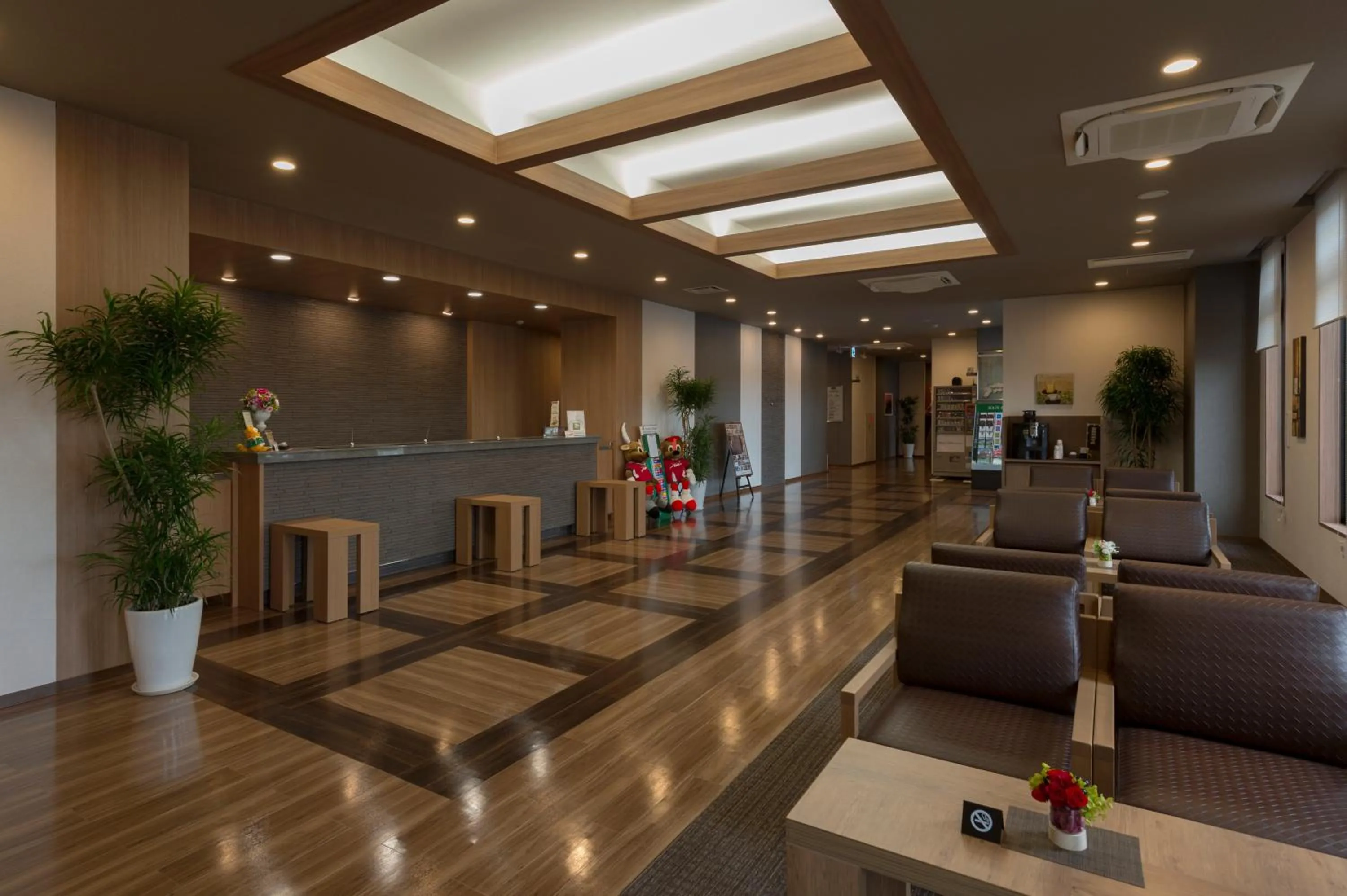Lobby or reception in Hotel Route-Inn Kashima